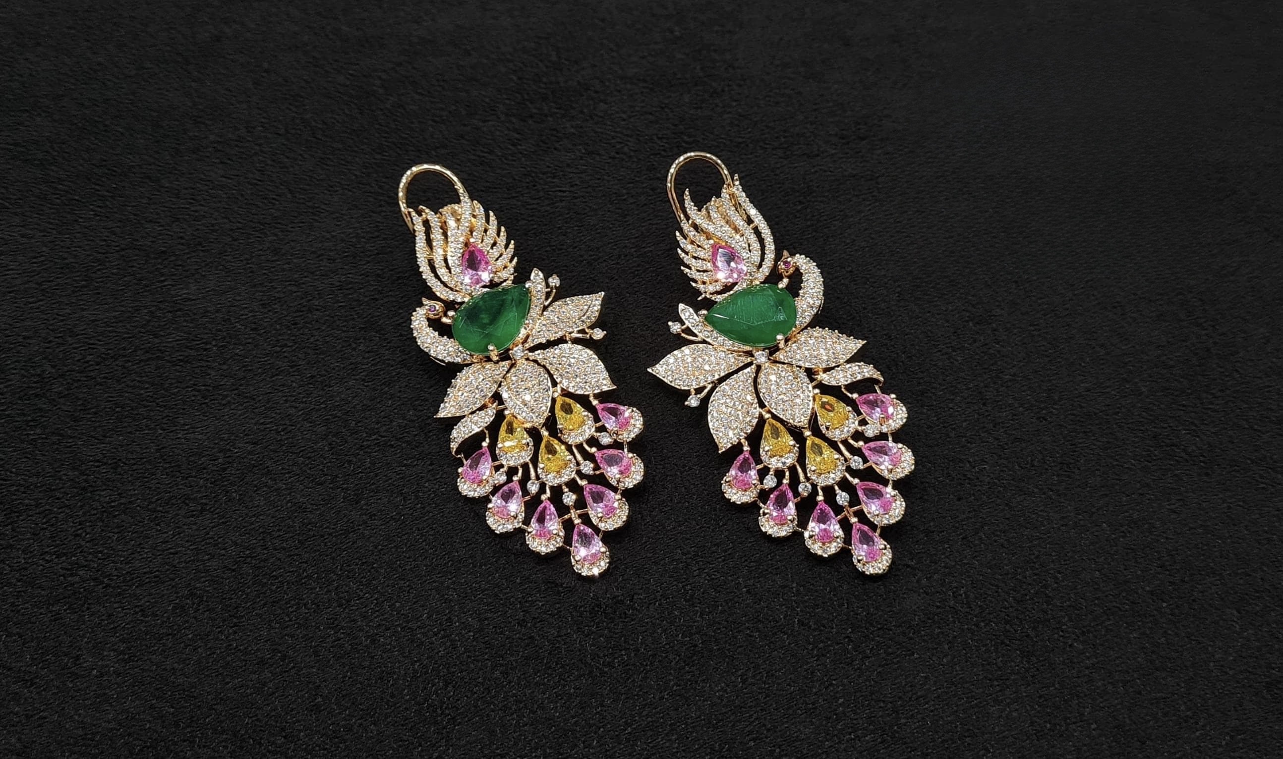 Cz Earrings 10343 - 6