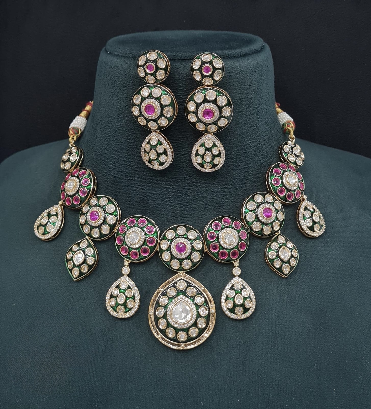 Kundan Necklace 08936