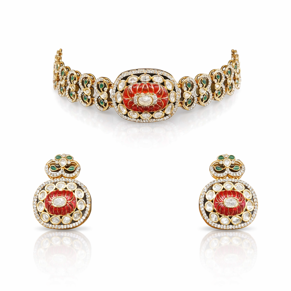 Kundan Choker 08943 - 9