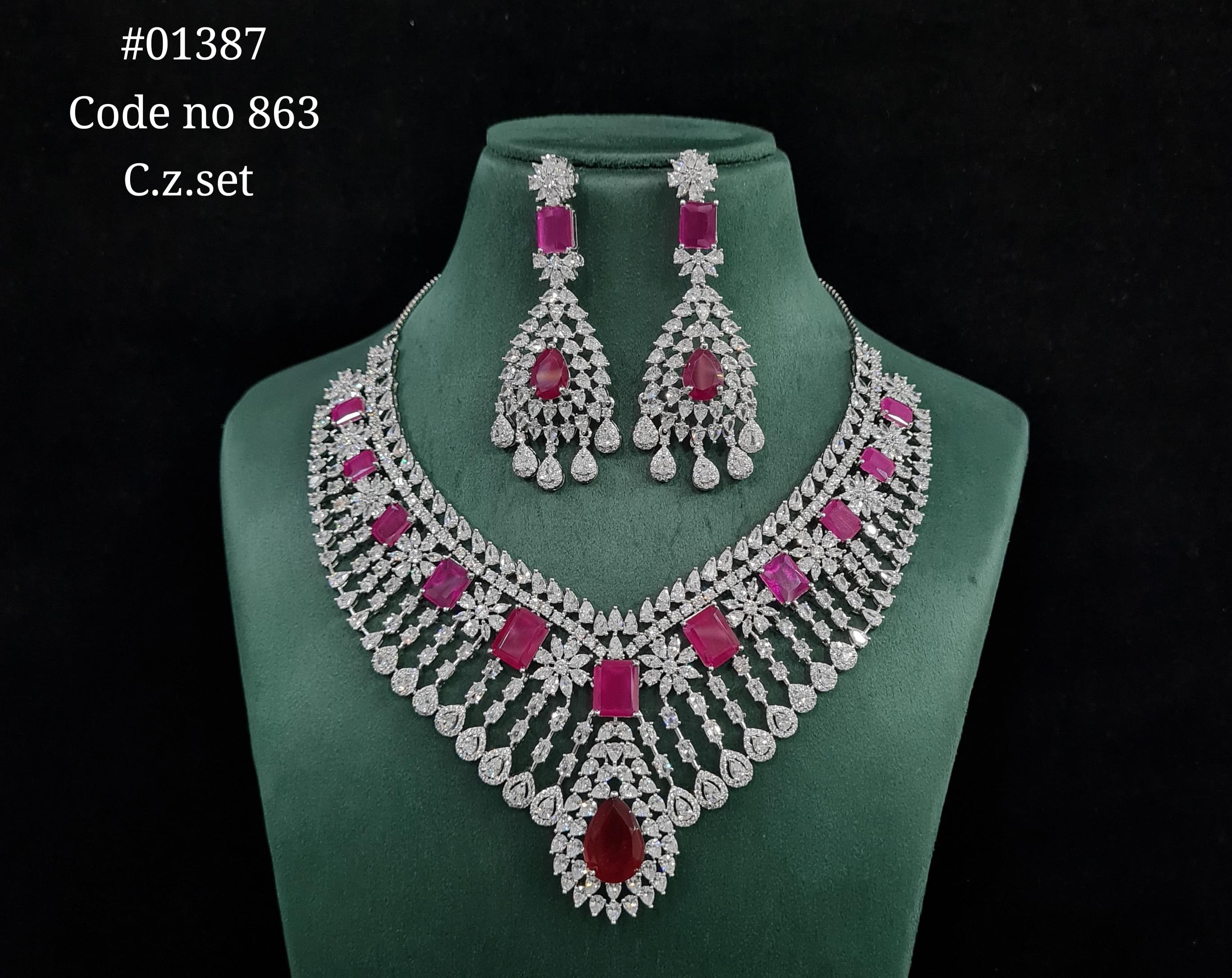 Cz Necklace 01387