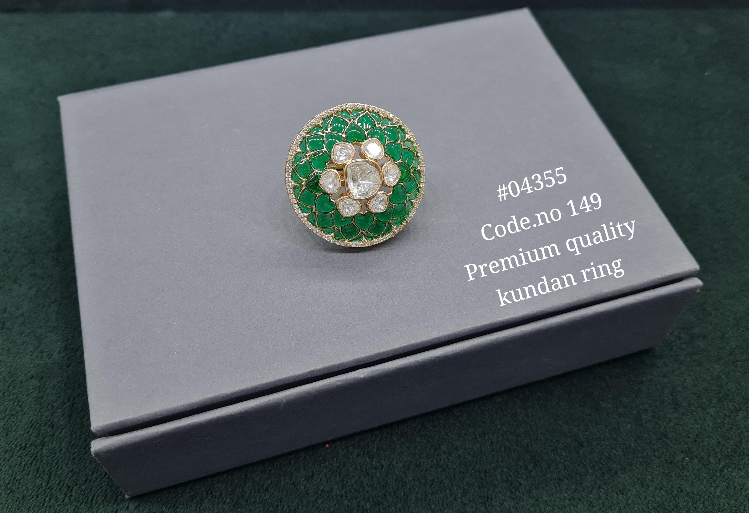 Kundan Fingerring 04355