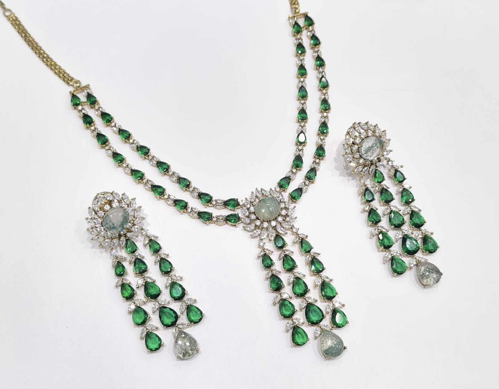 Cz Necklace 10310 - 6