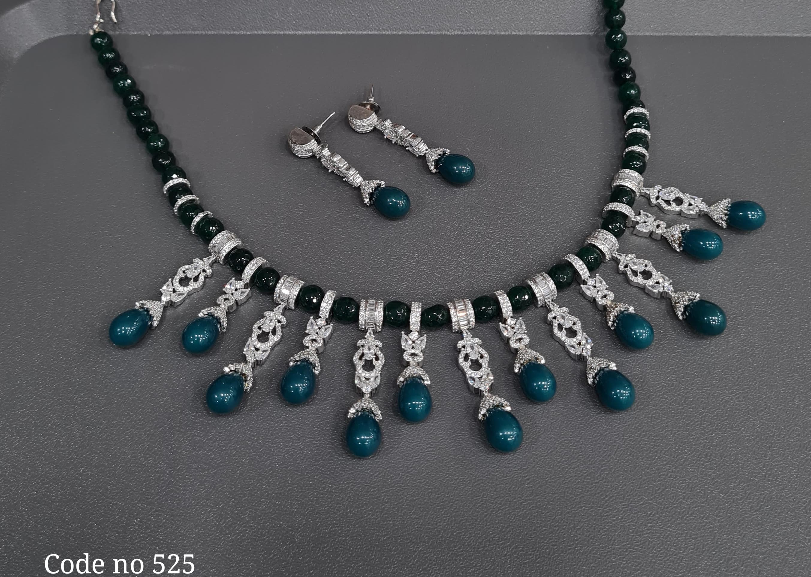 Cz Necklace 03942 - 6