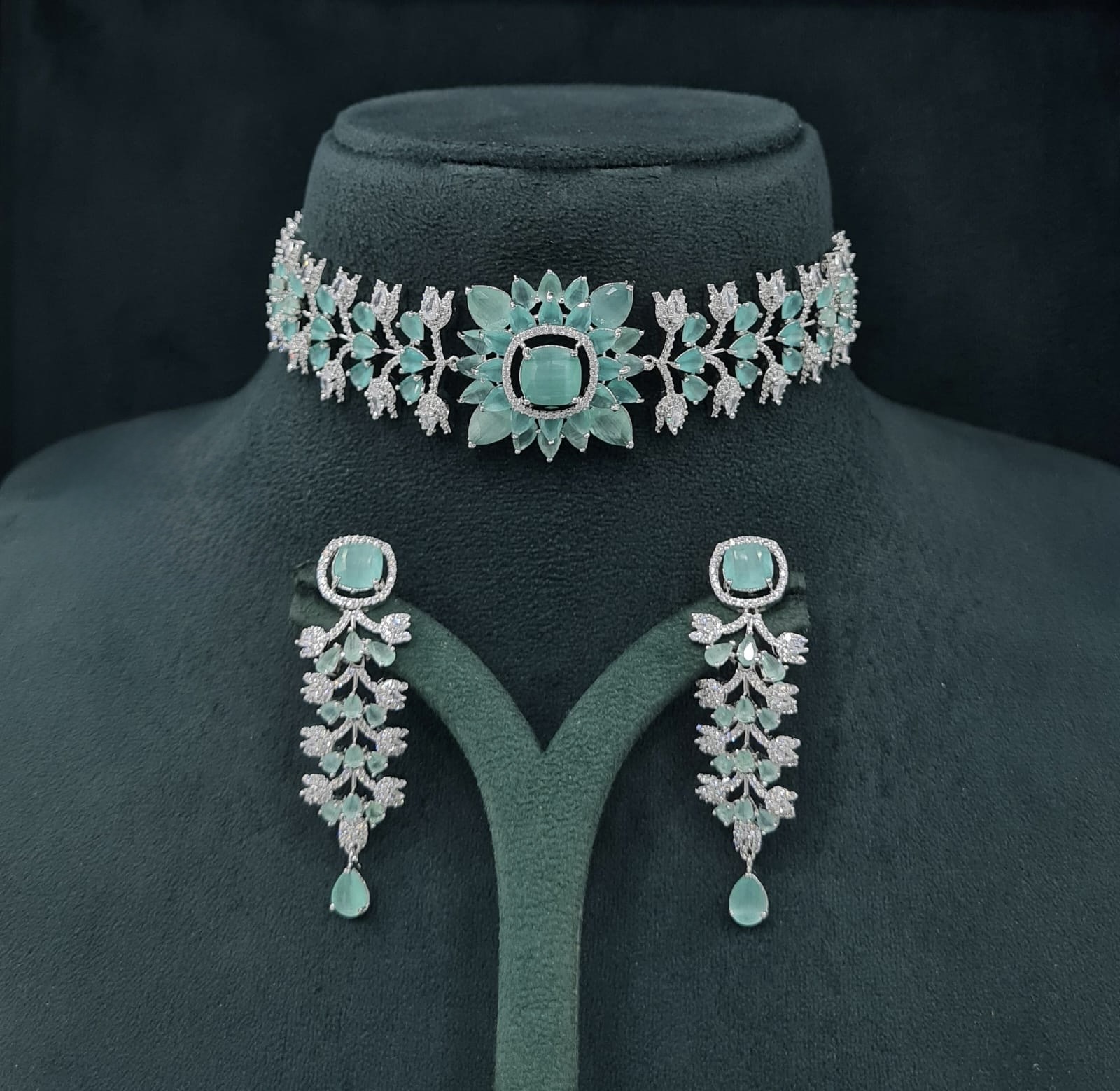 Cz Necklace 07611 - 5