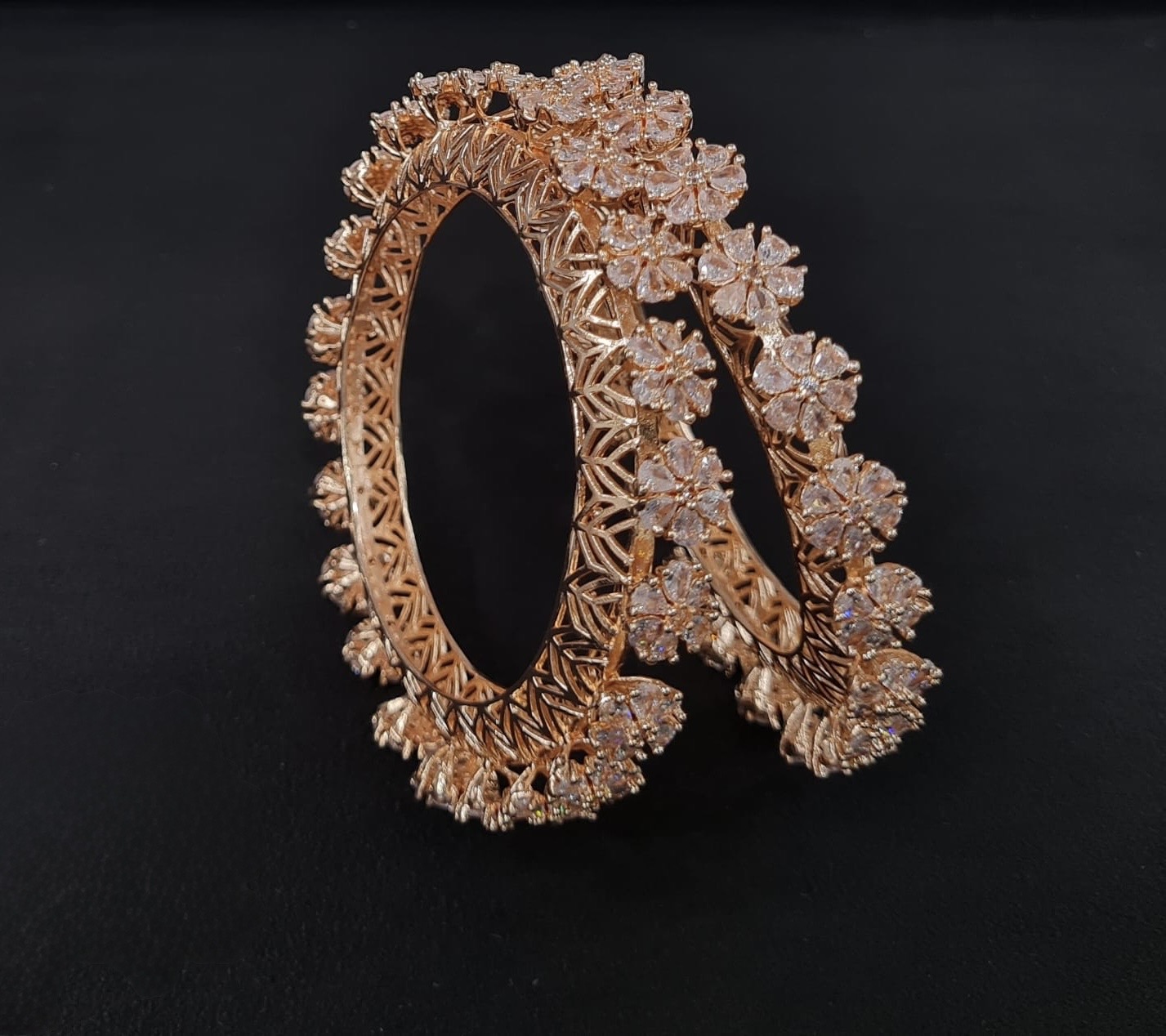 Cz Bangles 09702 - 3