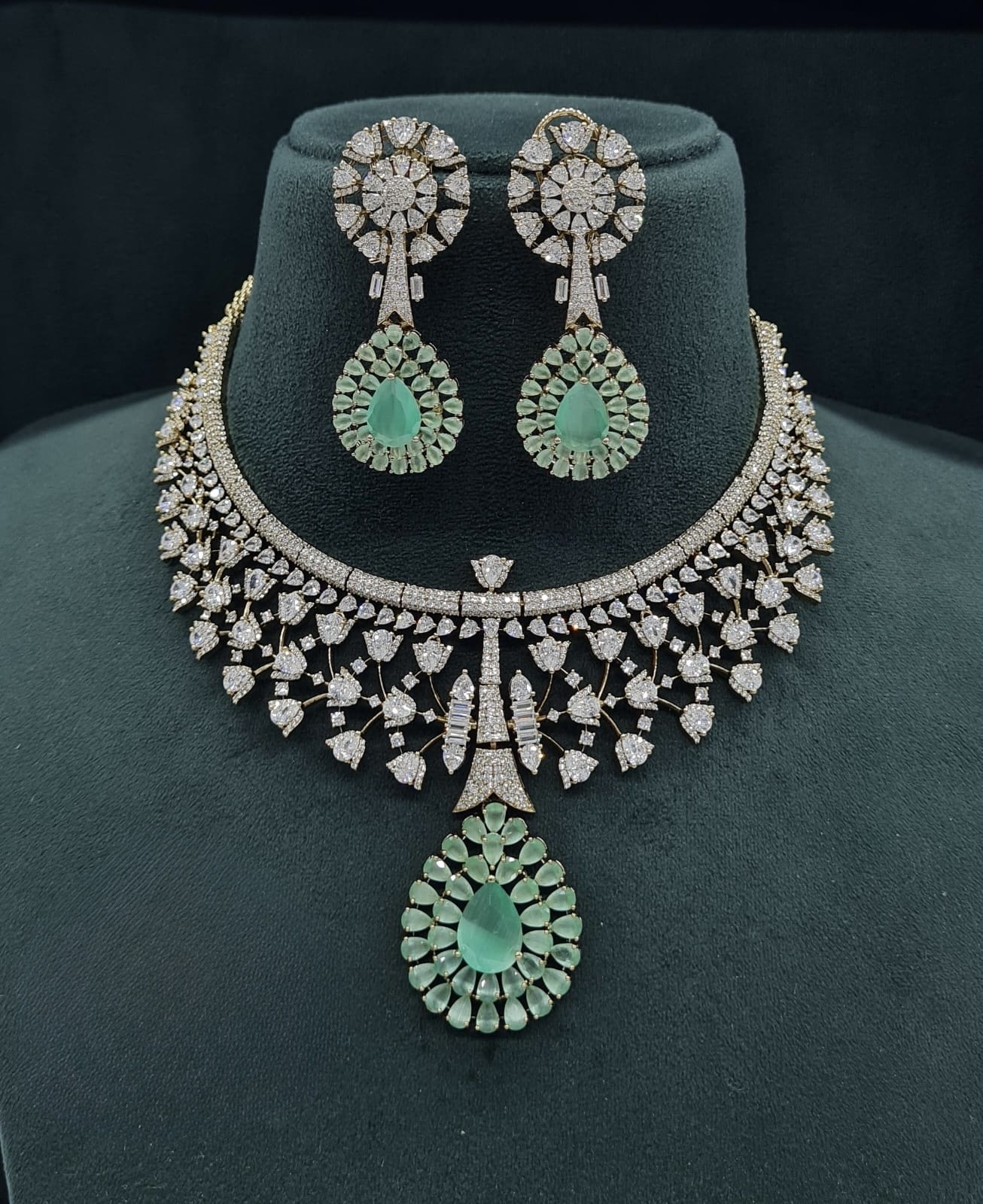 Cz Necklace 07429 - 8