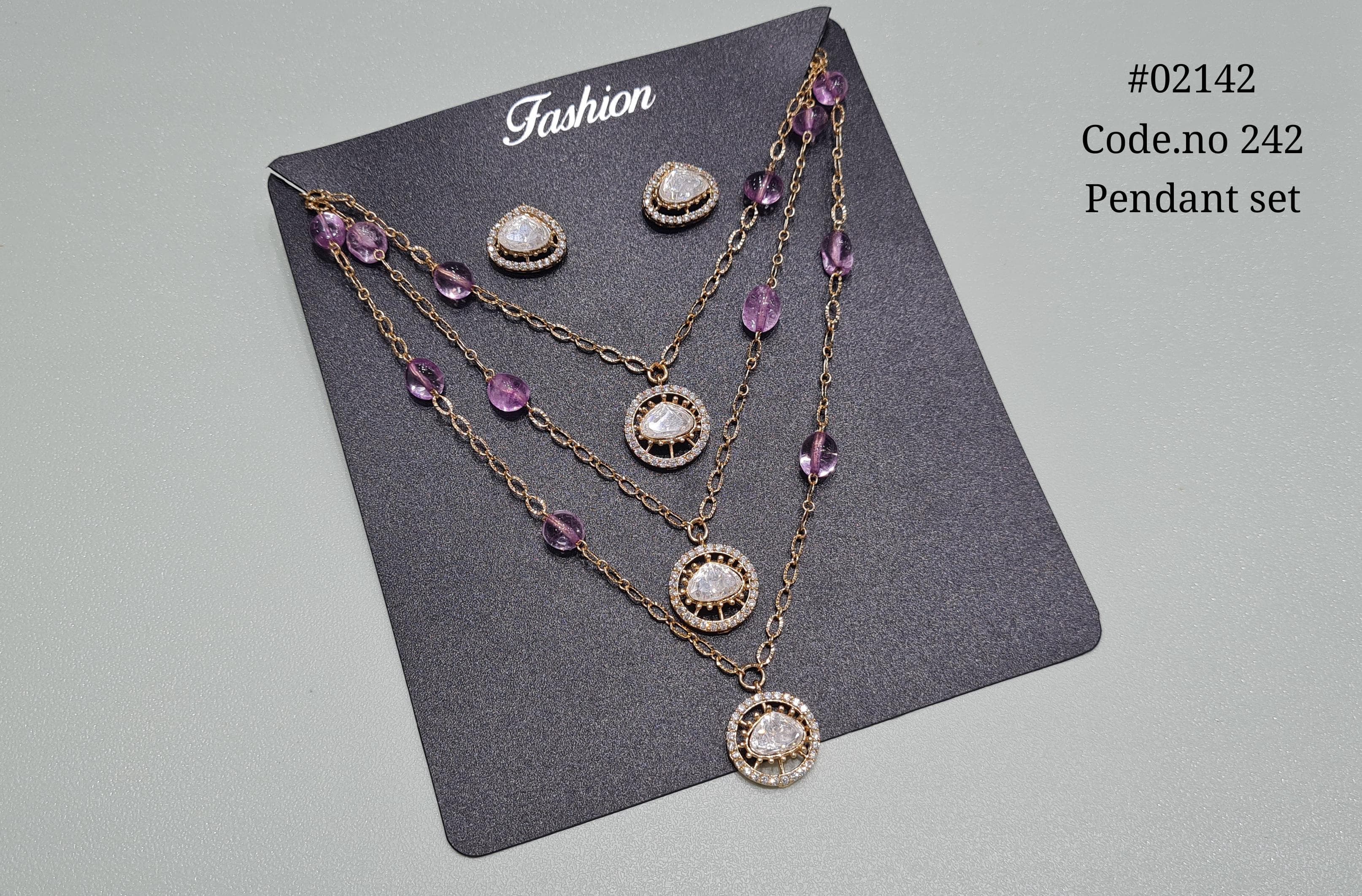 Kundan pendant 02142 - 6