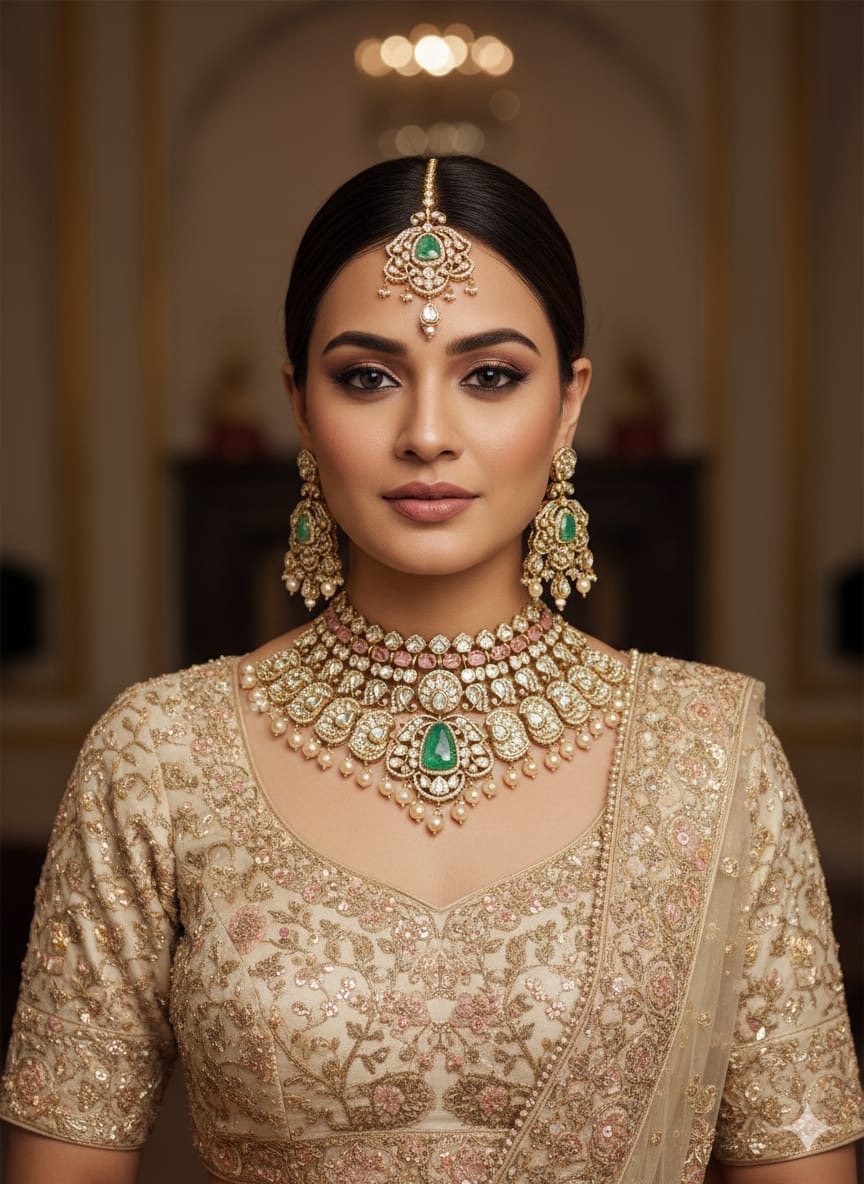 Kundan Bride Set 05499