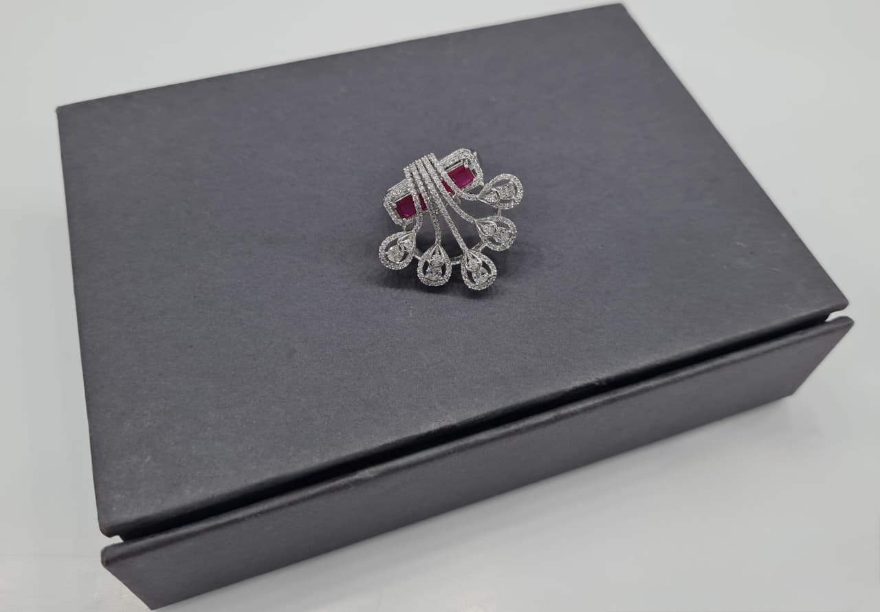 Cz Fingerring 06084 - 6