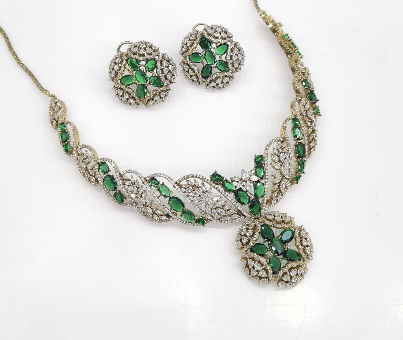 Cz Necklace 06774 - 6