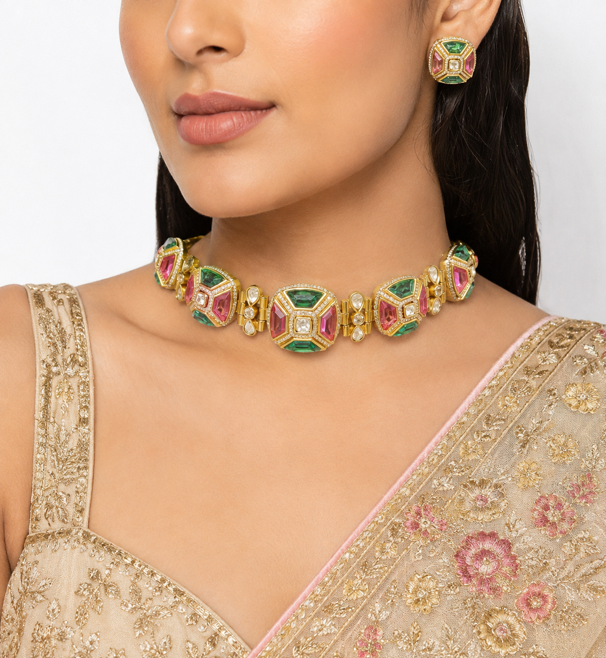 Kundan Choker 11334 - 10