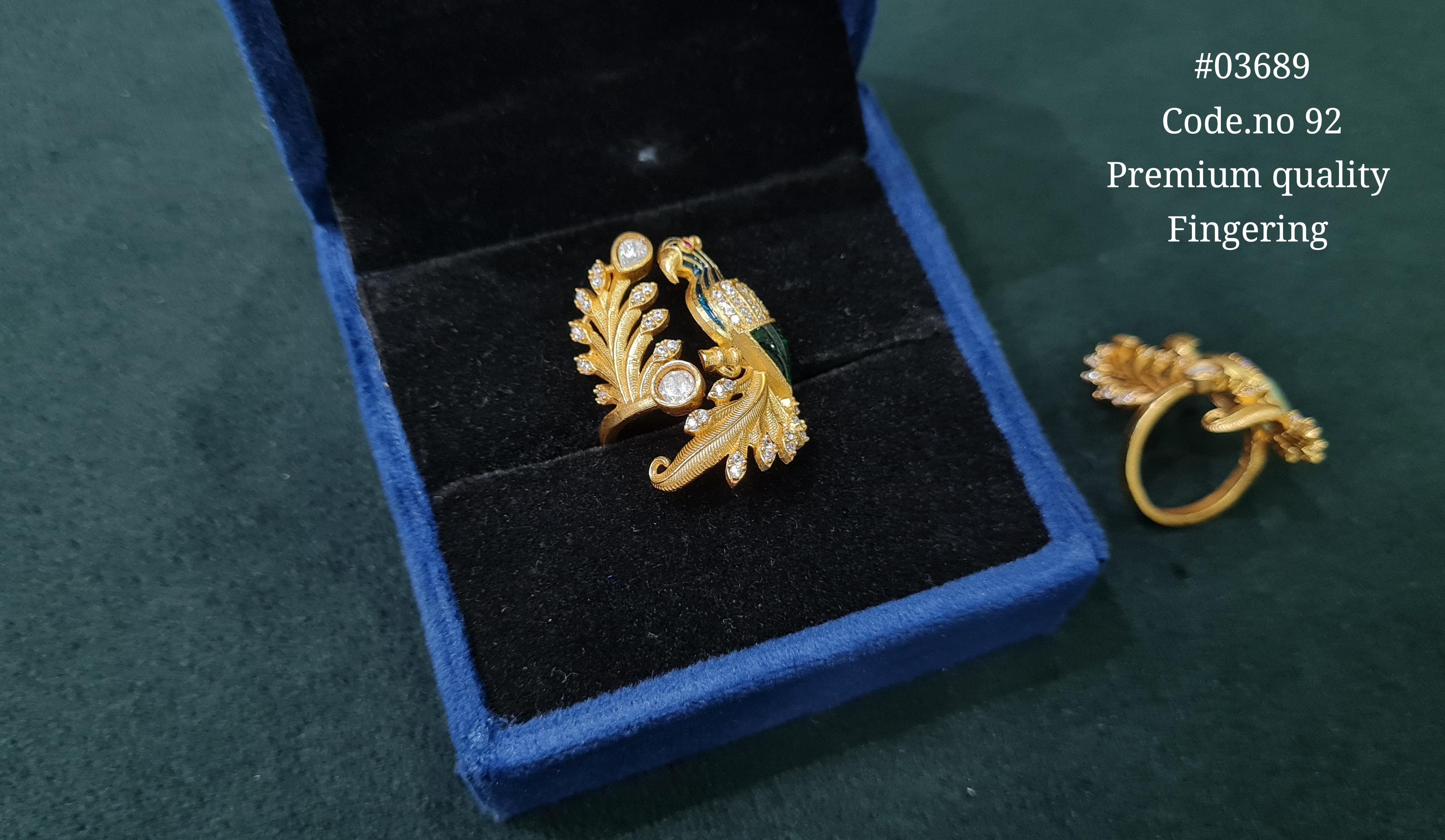 Kundan Fingerring 03689 - 8