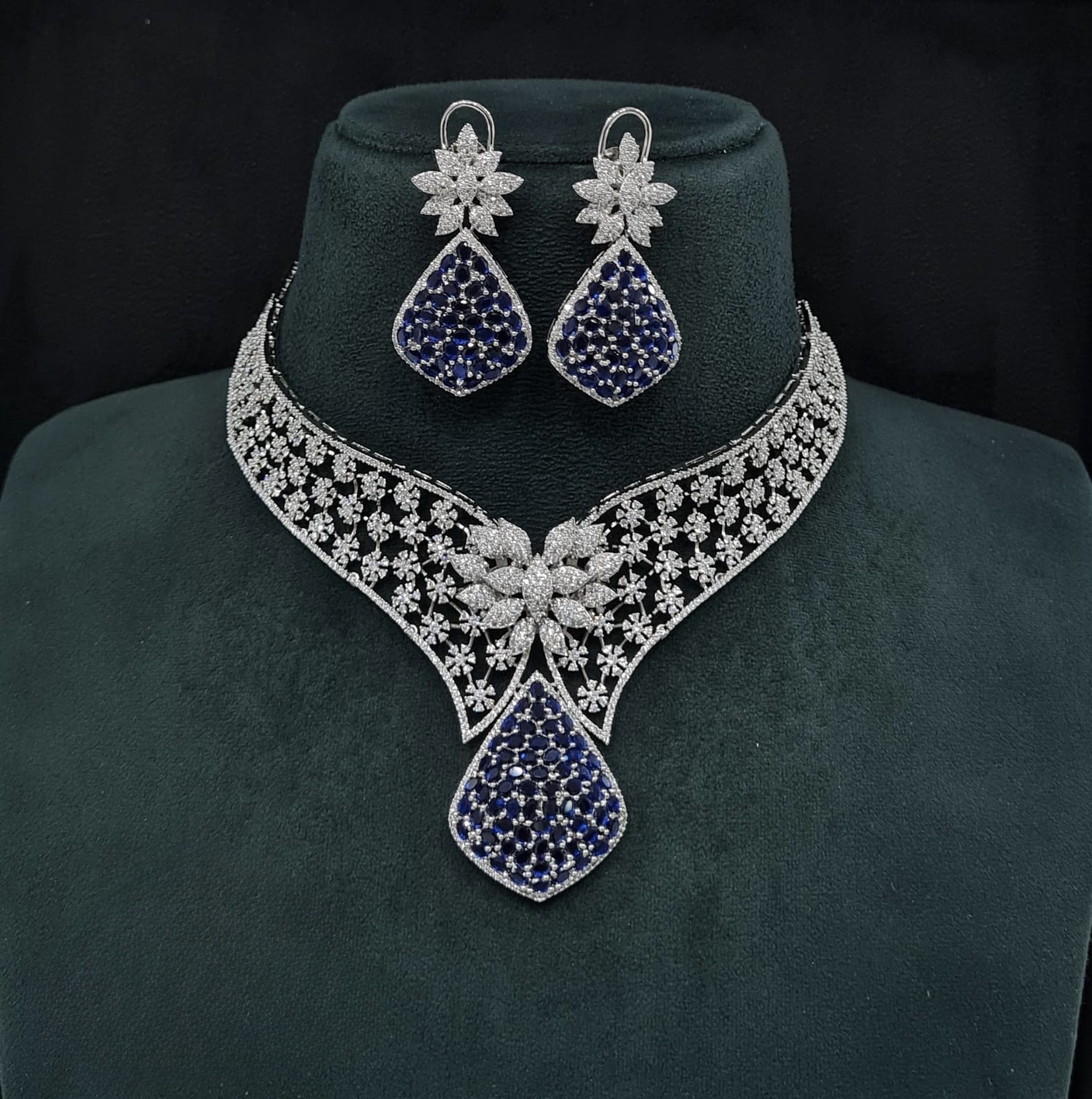 Cz Necklace 10138 - 9