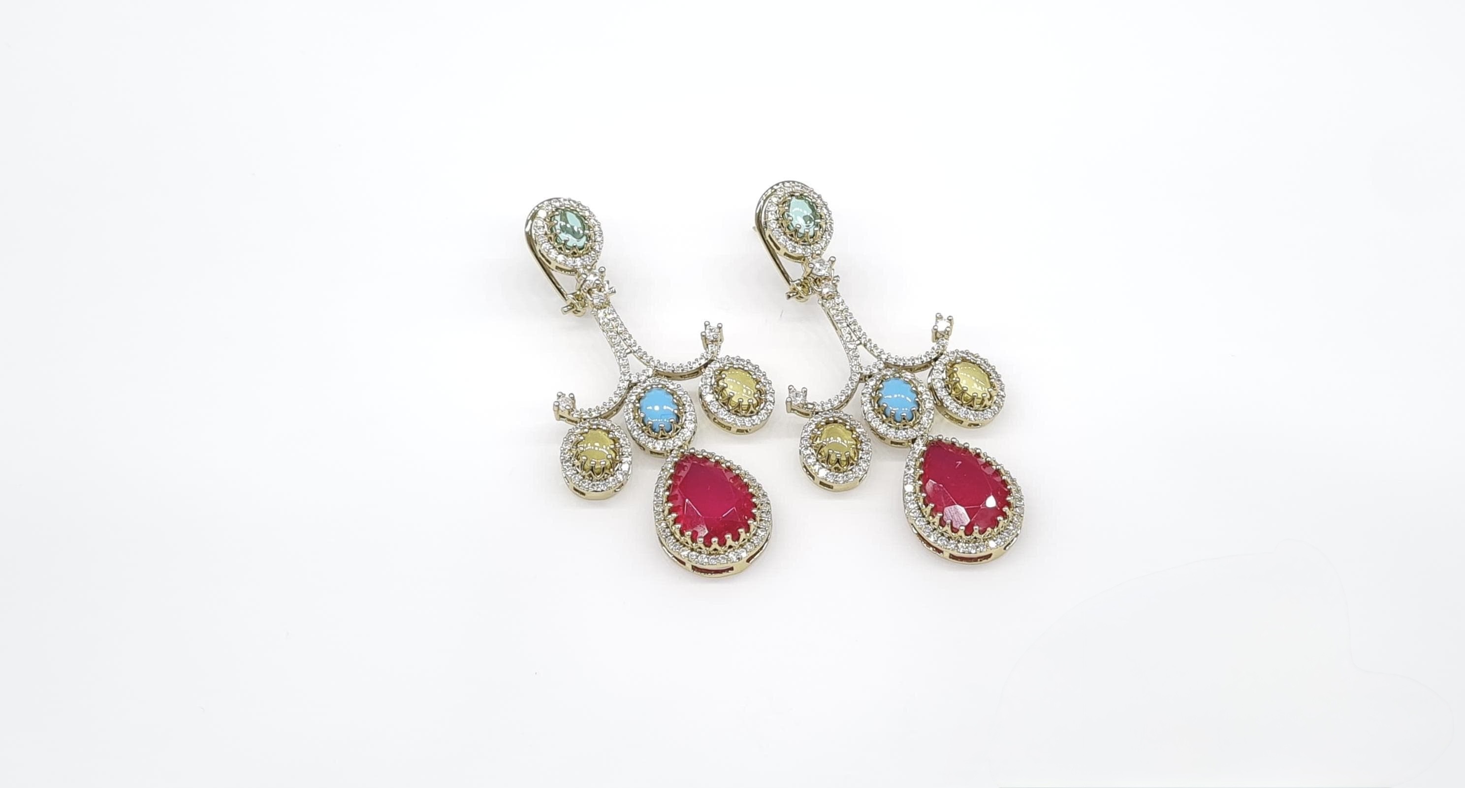 Sabyasachi Earrings 09287 - 12