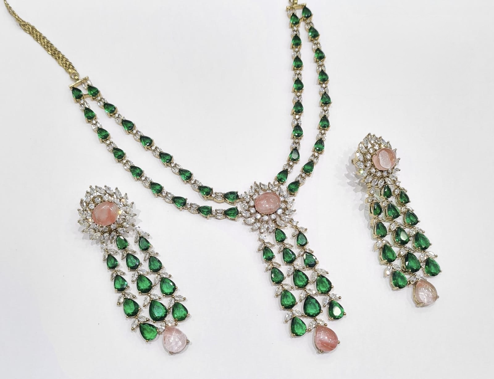 Cz Necklace 10310 - 4