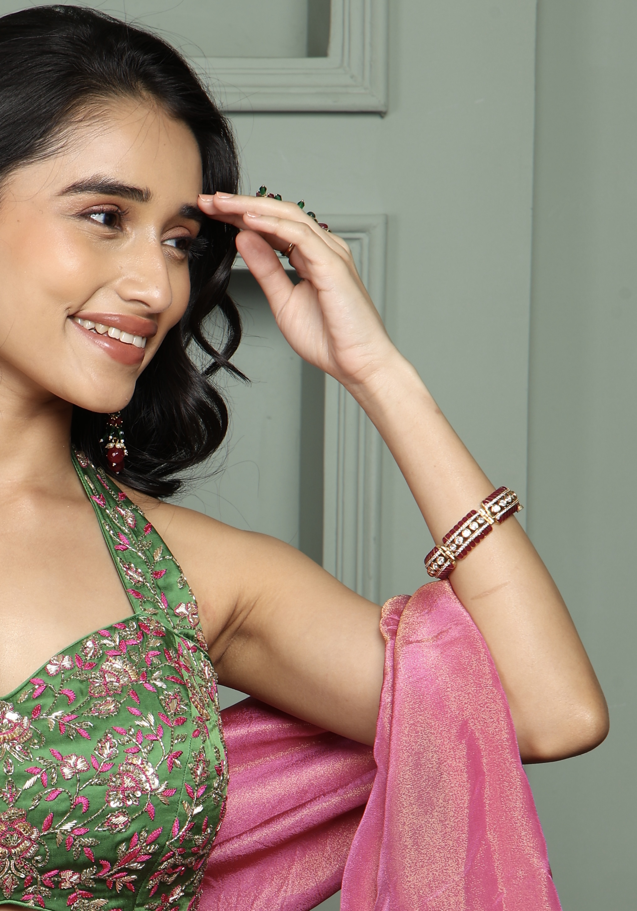 Victorian Kundan Bracelet 08288