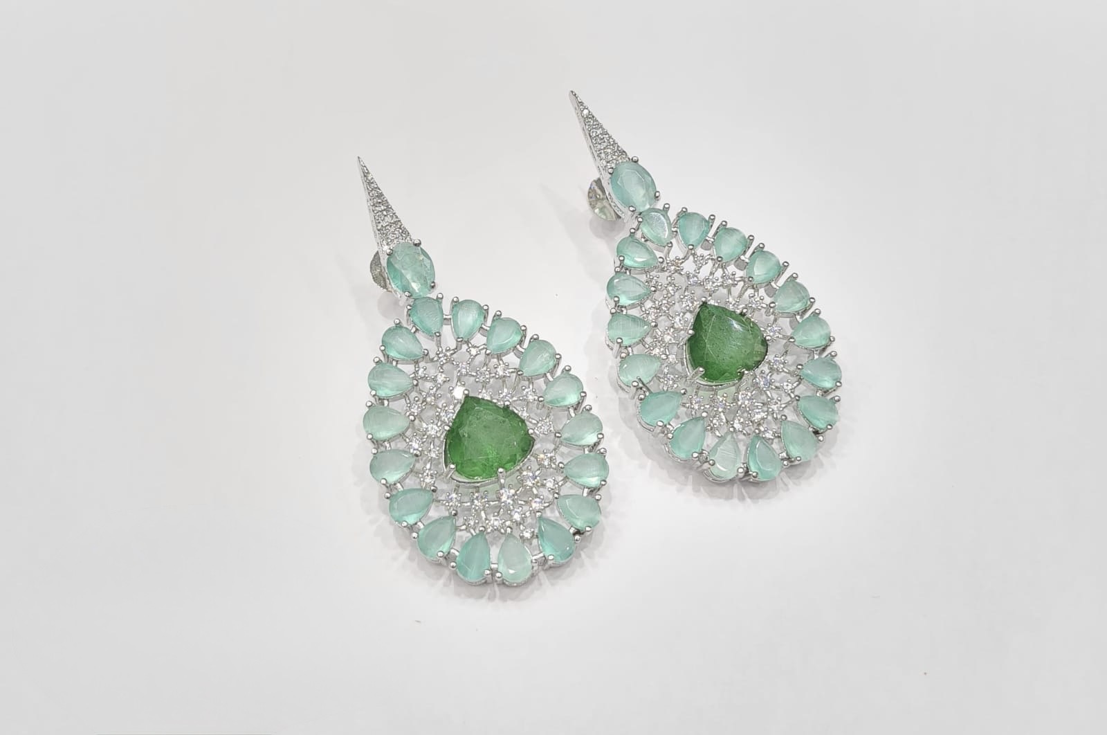 Cz Earrings 08545 - 8