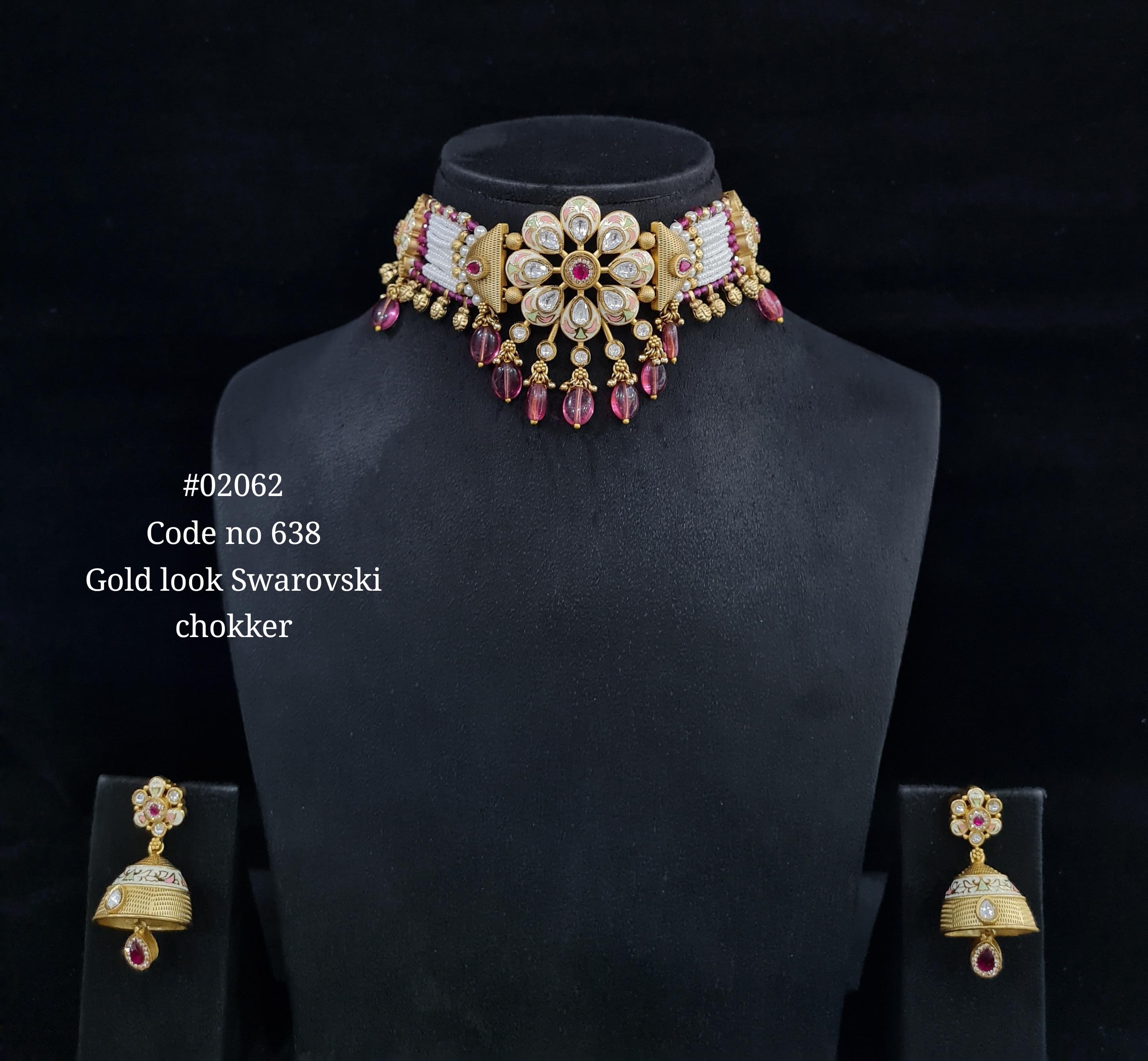 Kundan PP Choker 02062 - 8