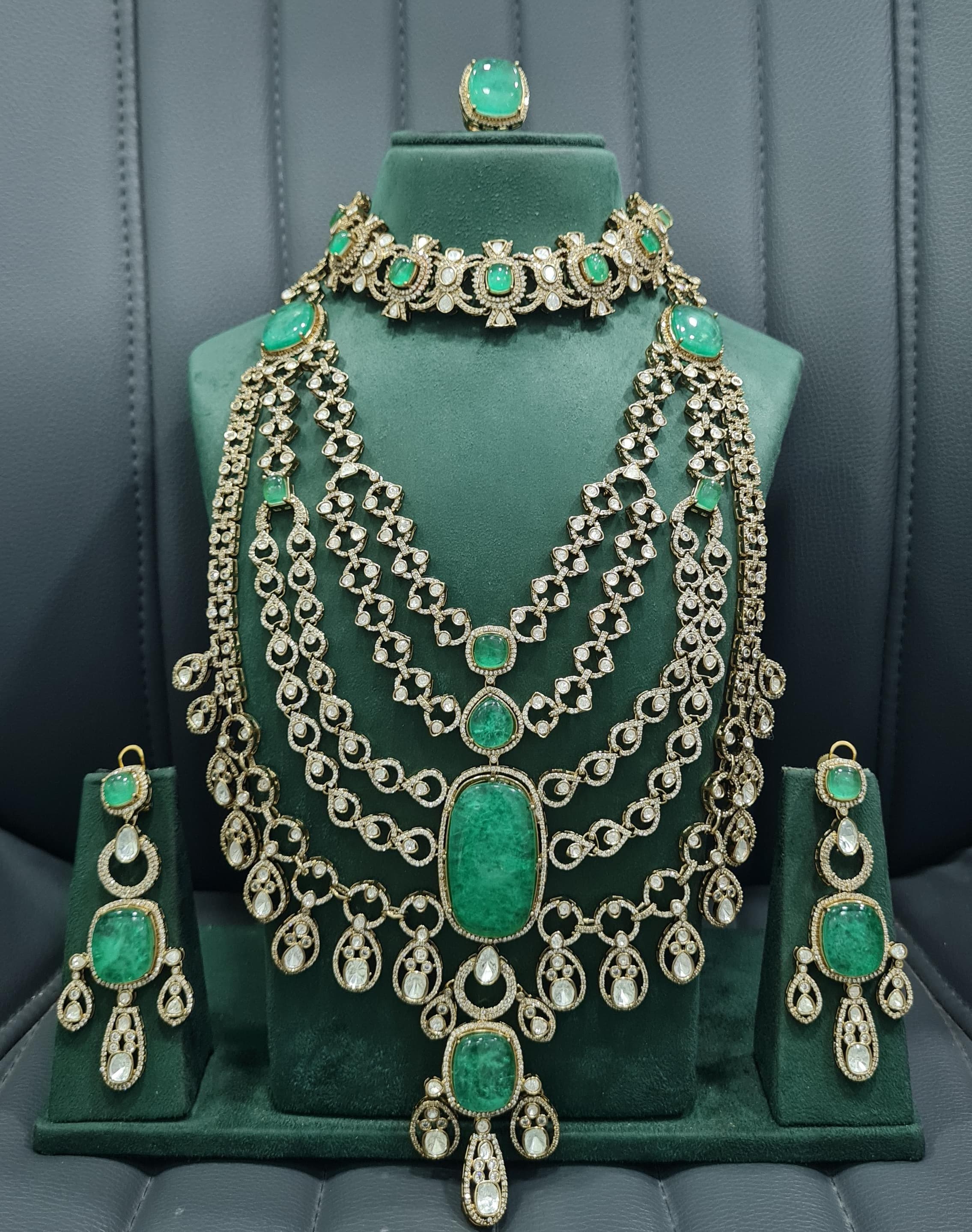 Groom Kundan set (Dosanjh) 03739 - 3