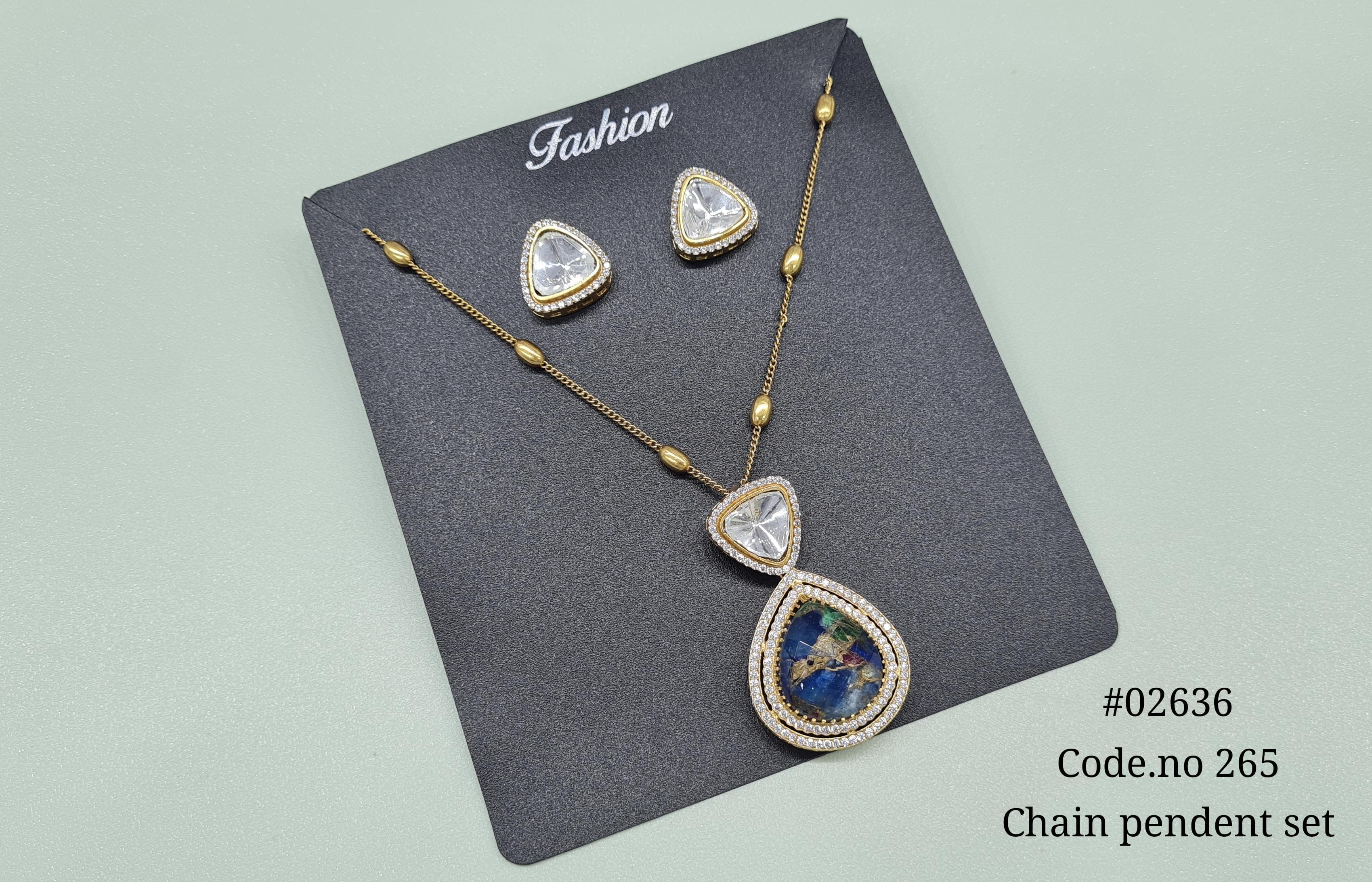 Kundan Pendant 02636 - 7