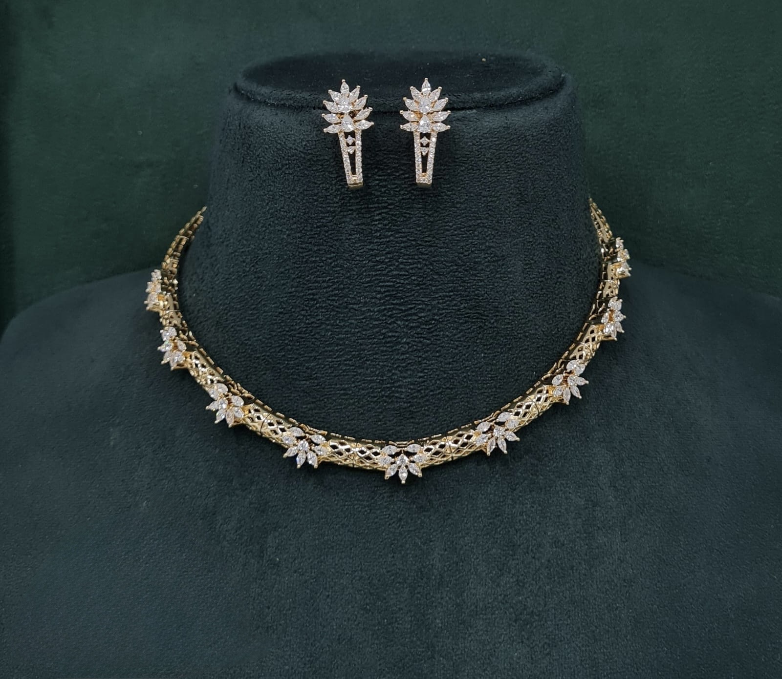 Cz Necklace 10030 - 2