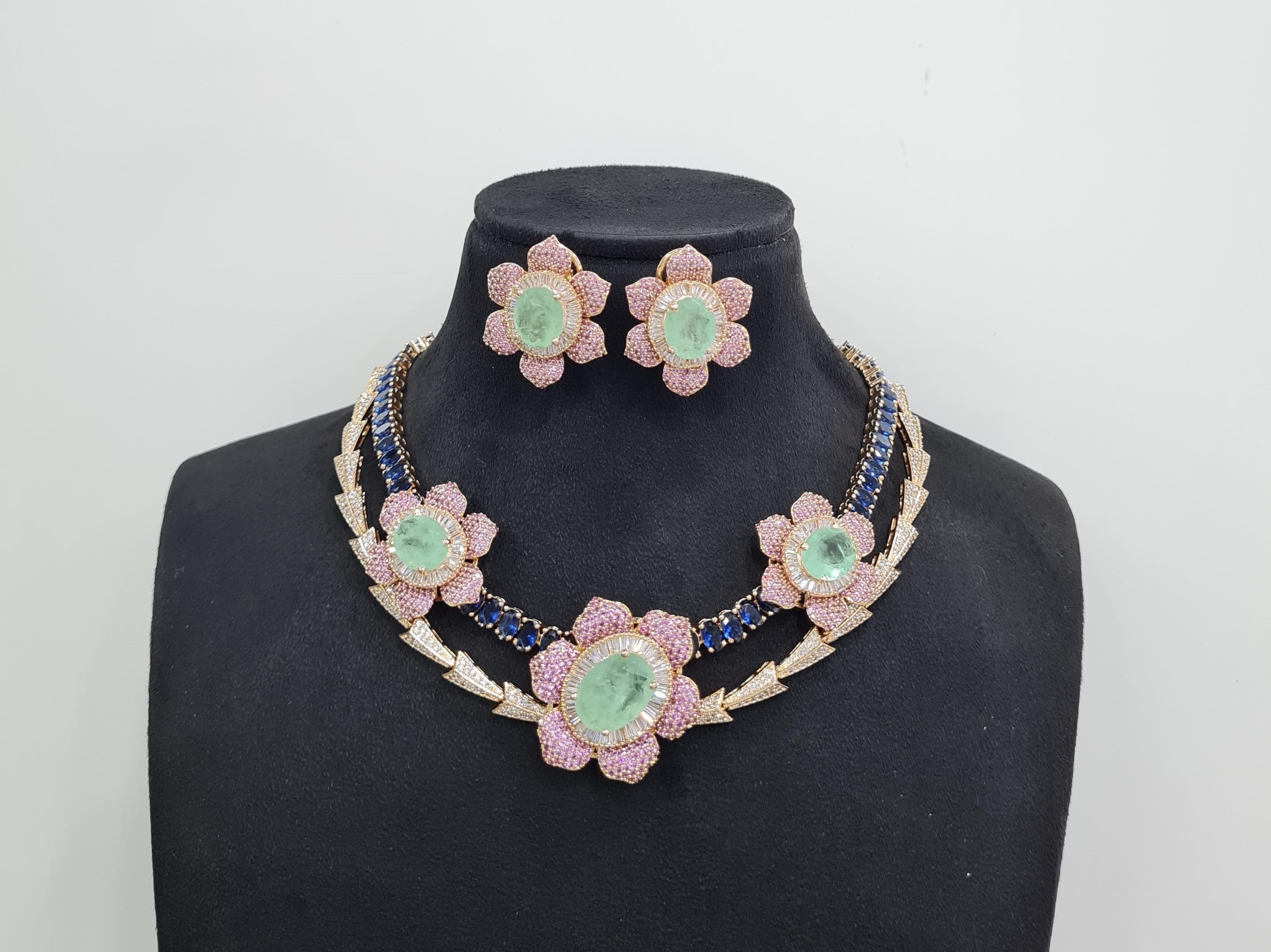 Cz Necklace 10245 - 3