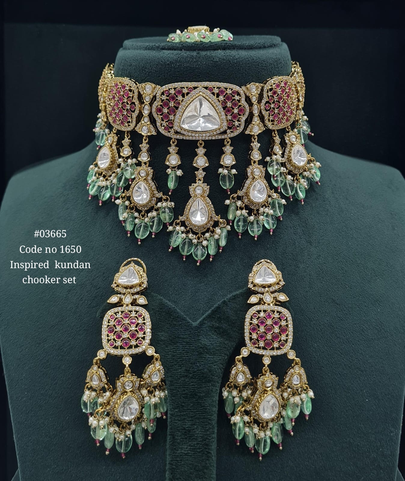 Kundan Choker 03665 - 9