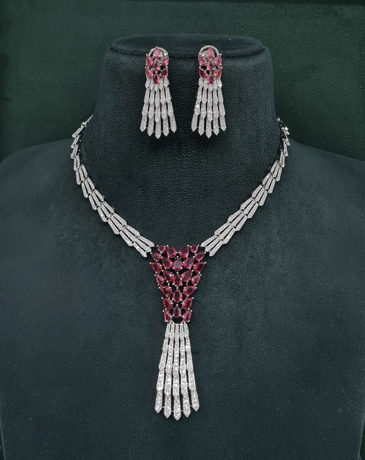 Cz Necklace 10105 - 6