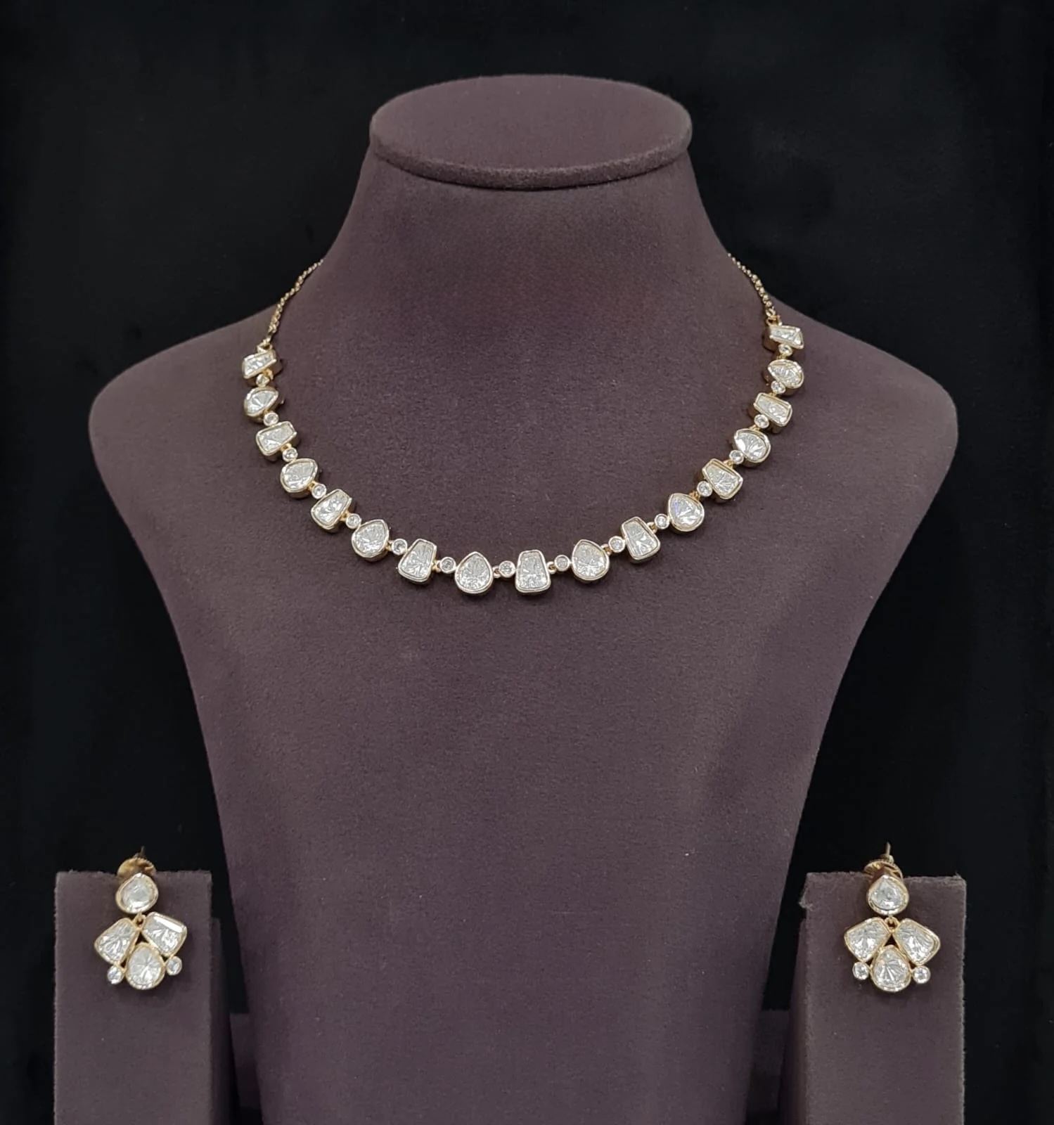 Kundan Necklace 12039 - 2