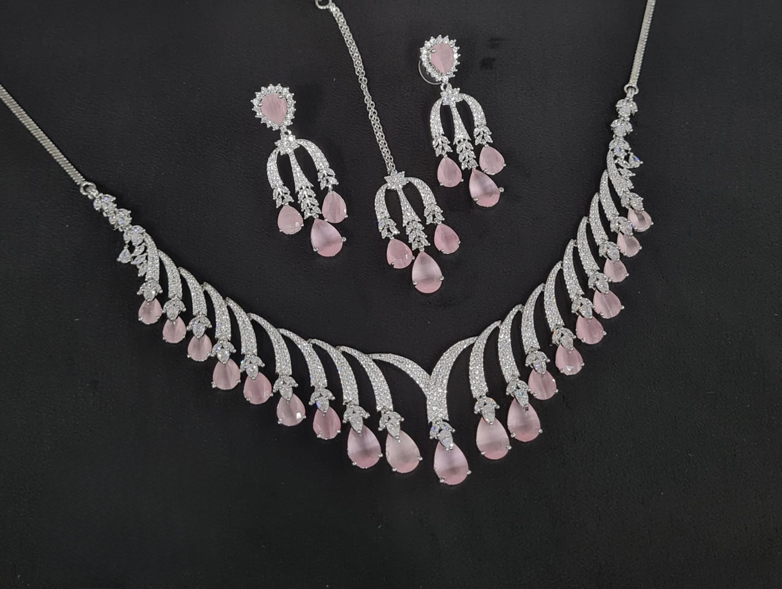 Cz Necklace 10640 - 18