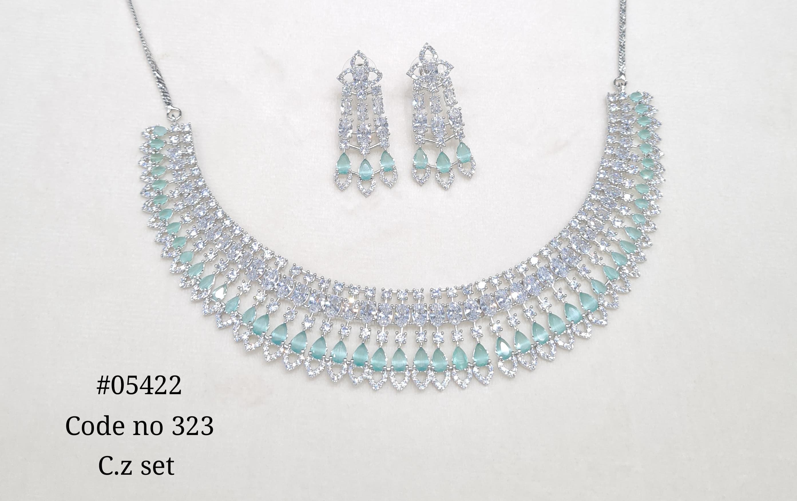 Cz Necklace 05422 - 6