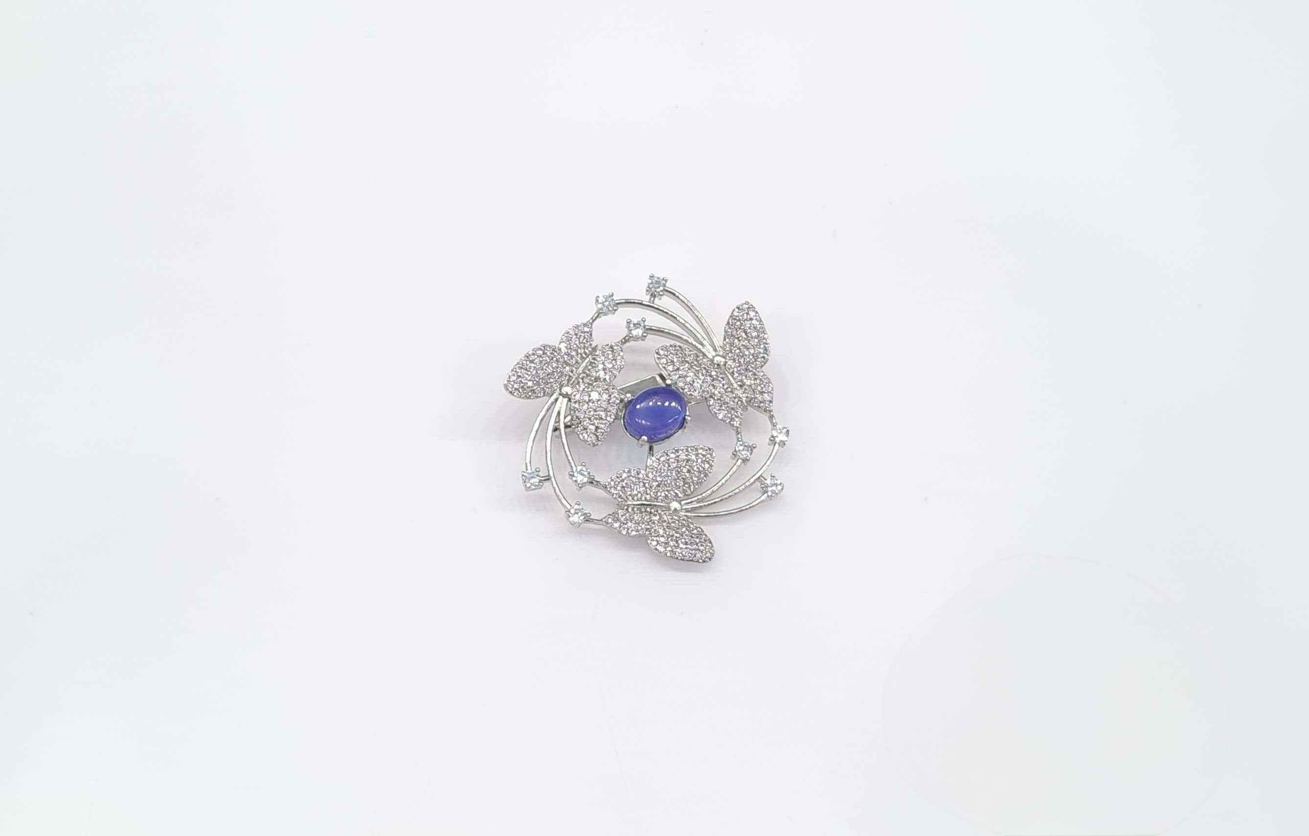 Cz Brooch 10571 - 25