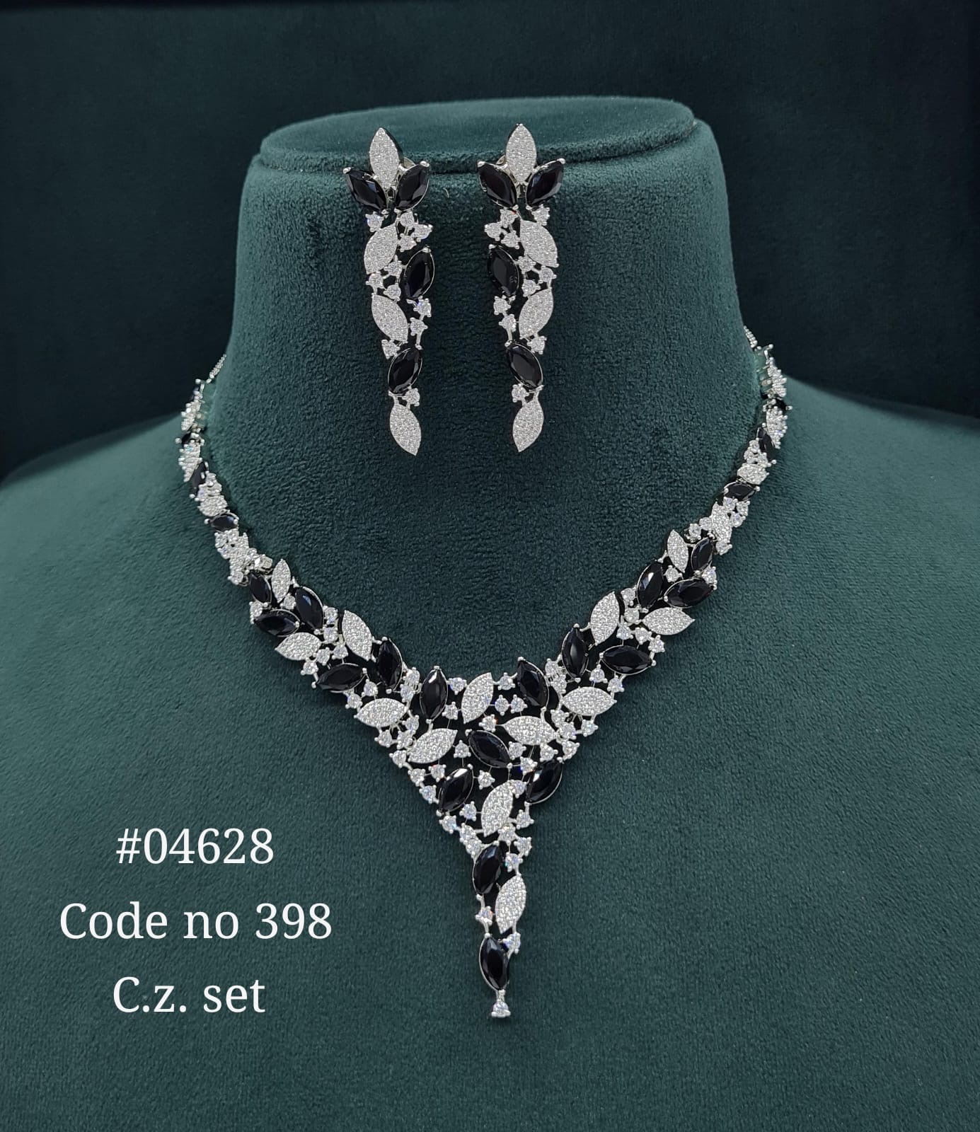 Cz Necklace 04628 - 4