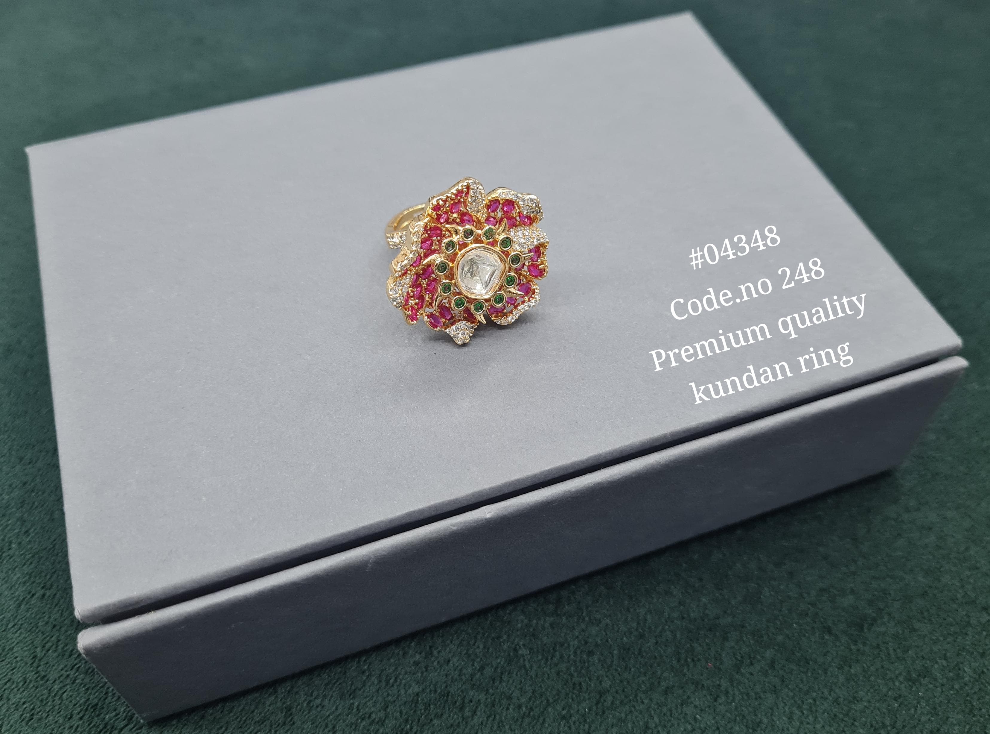 Kundan Fingerring 04348 - 4