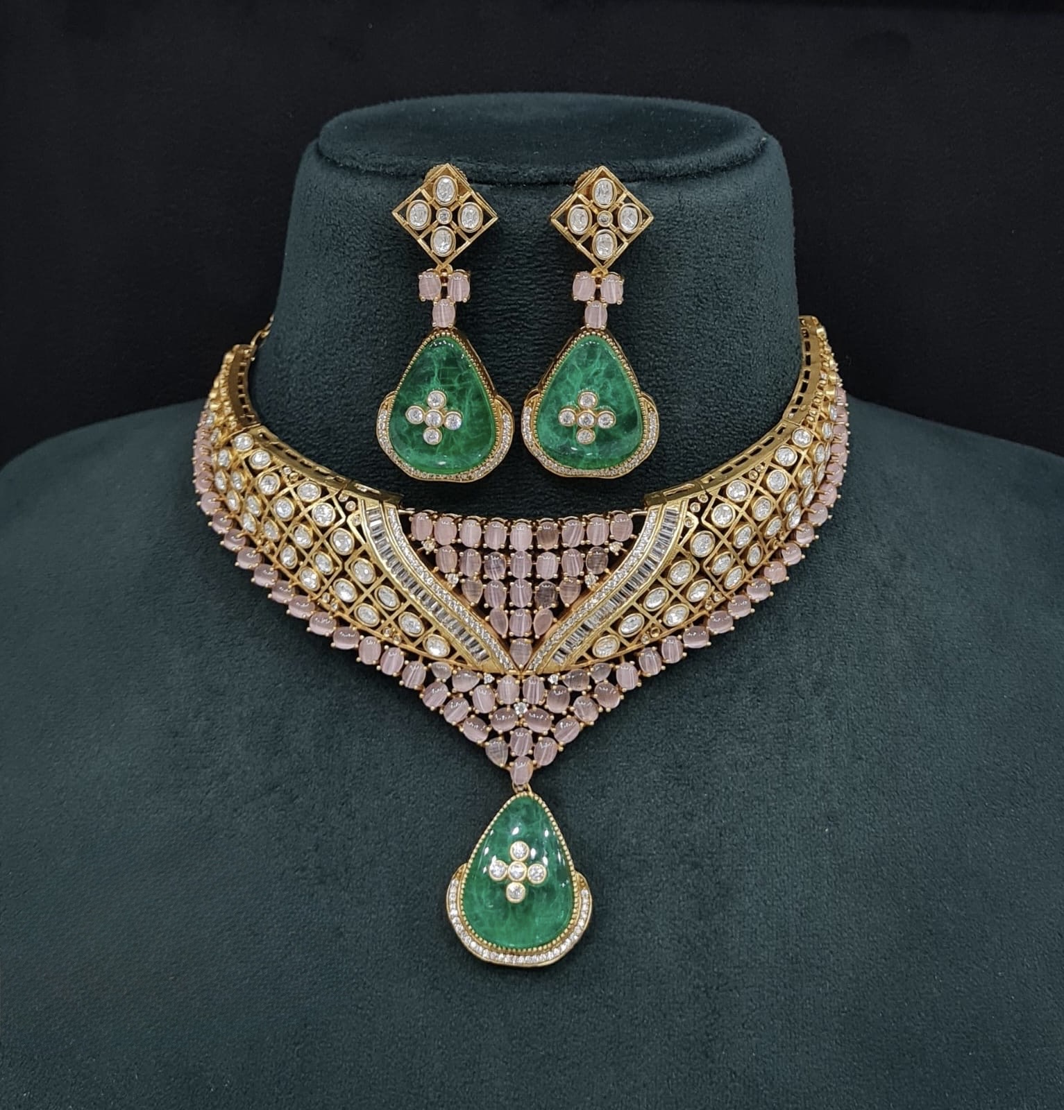 Moissanite Necklace 08916 - 4