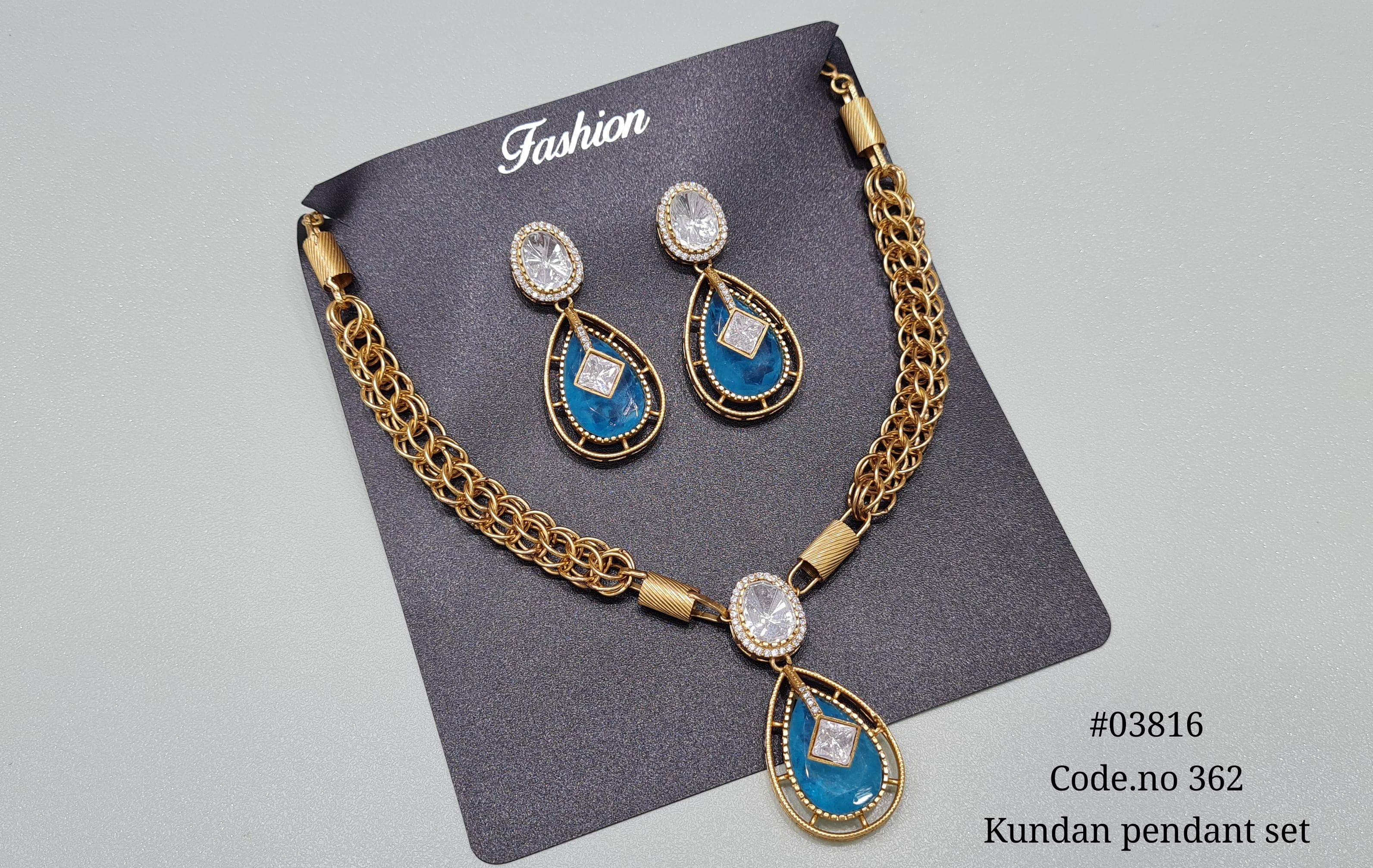 Kundan Necklace 03816