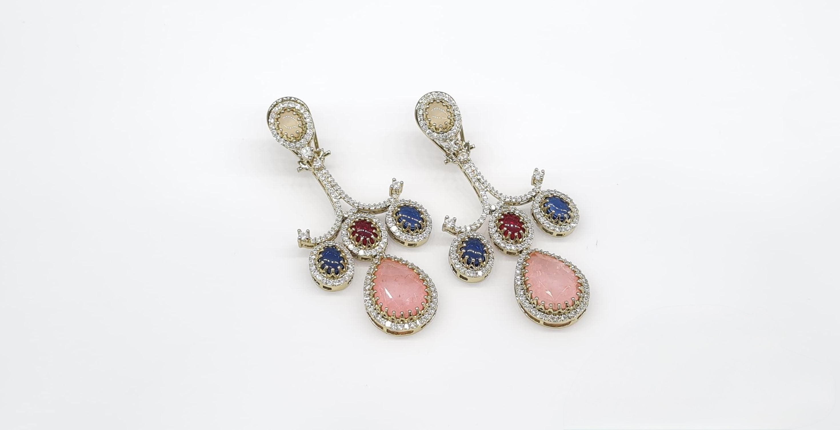 Sabyasachi Earrings 09287 - 5