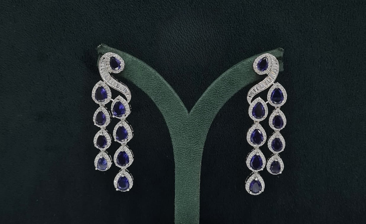 Cz Earrings 07397 - 9