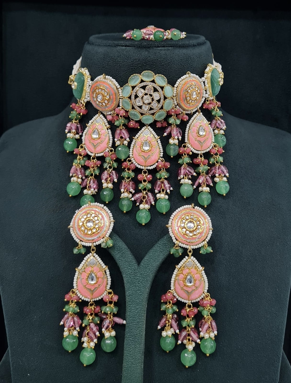 Meenakari Choker 07236 - 6