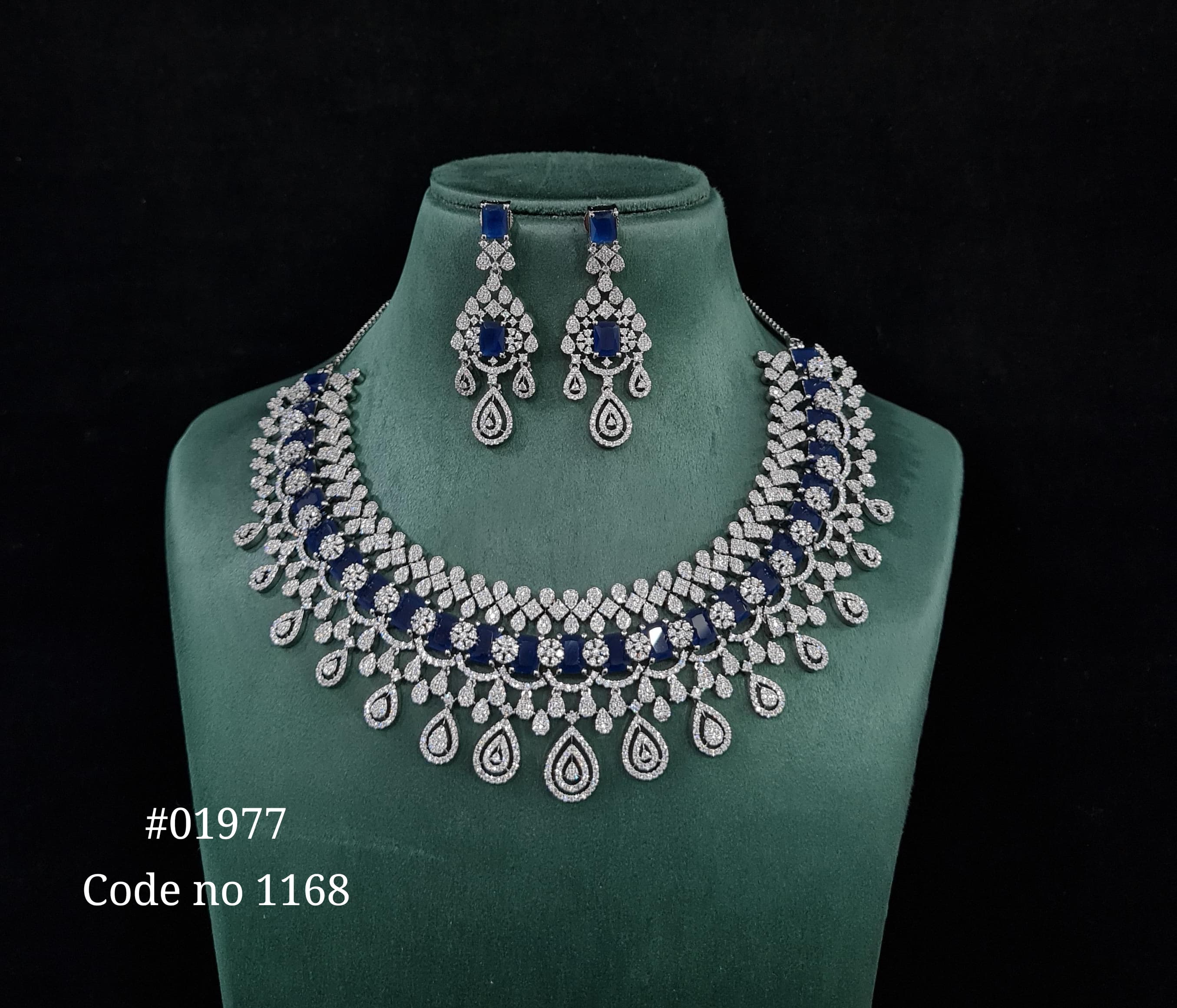 Cz necklace 01977 - 4