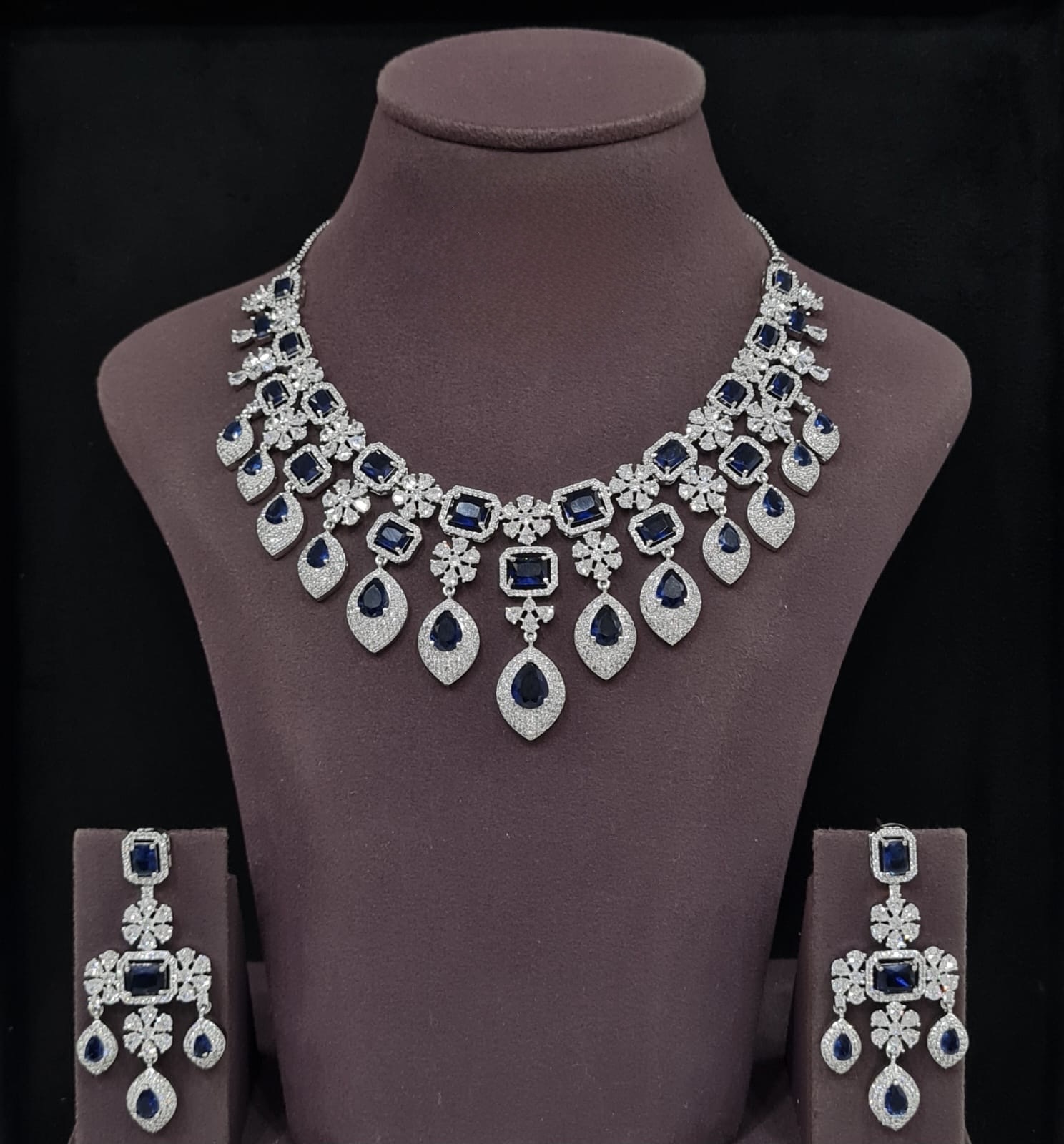 Cz Necklace 11649 - 2