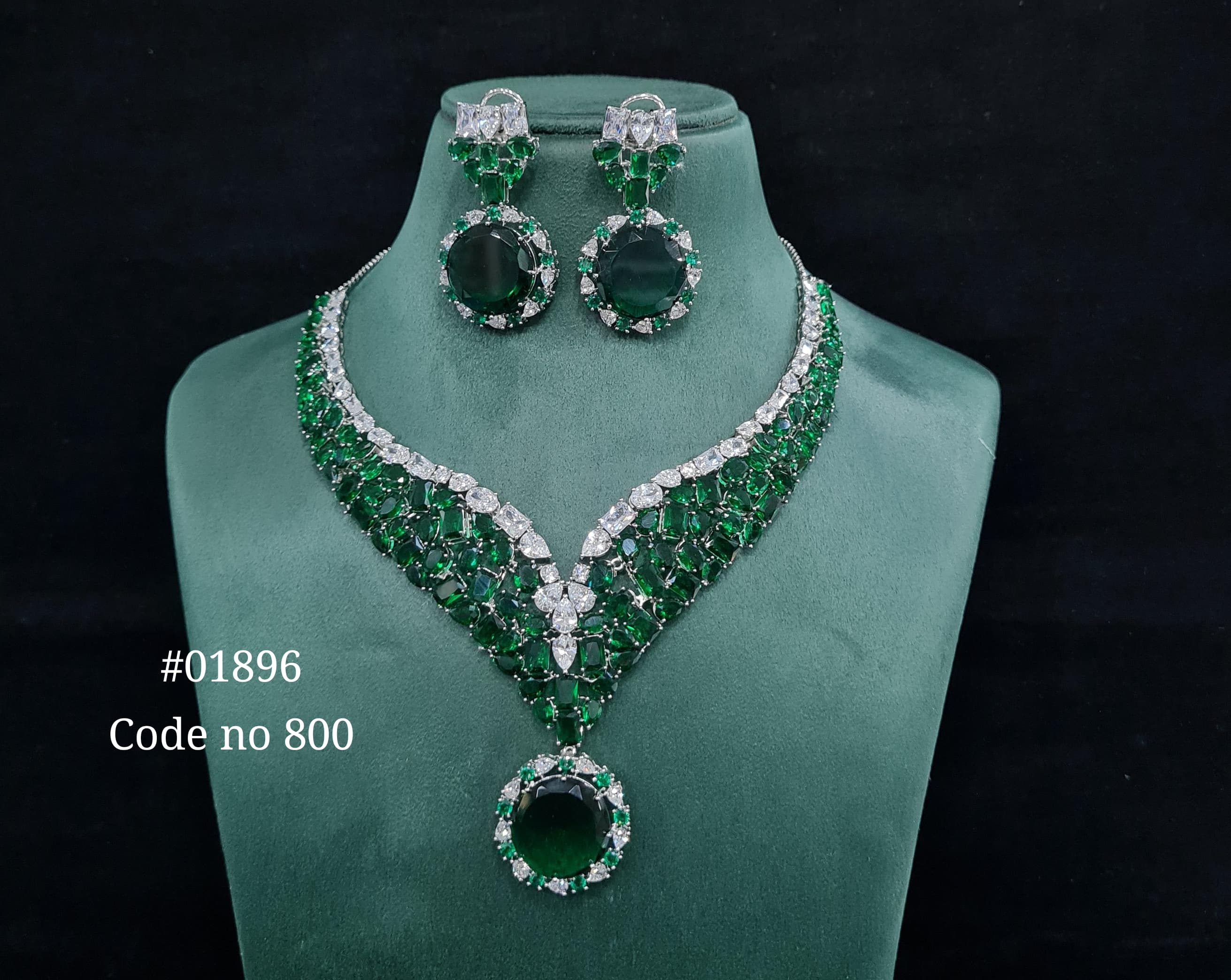 Cz necklace 01896 - 6