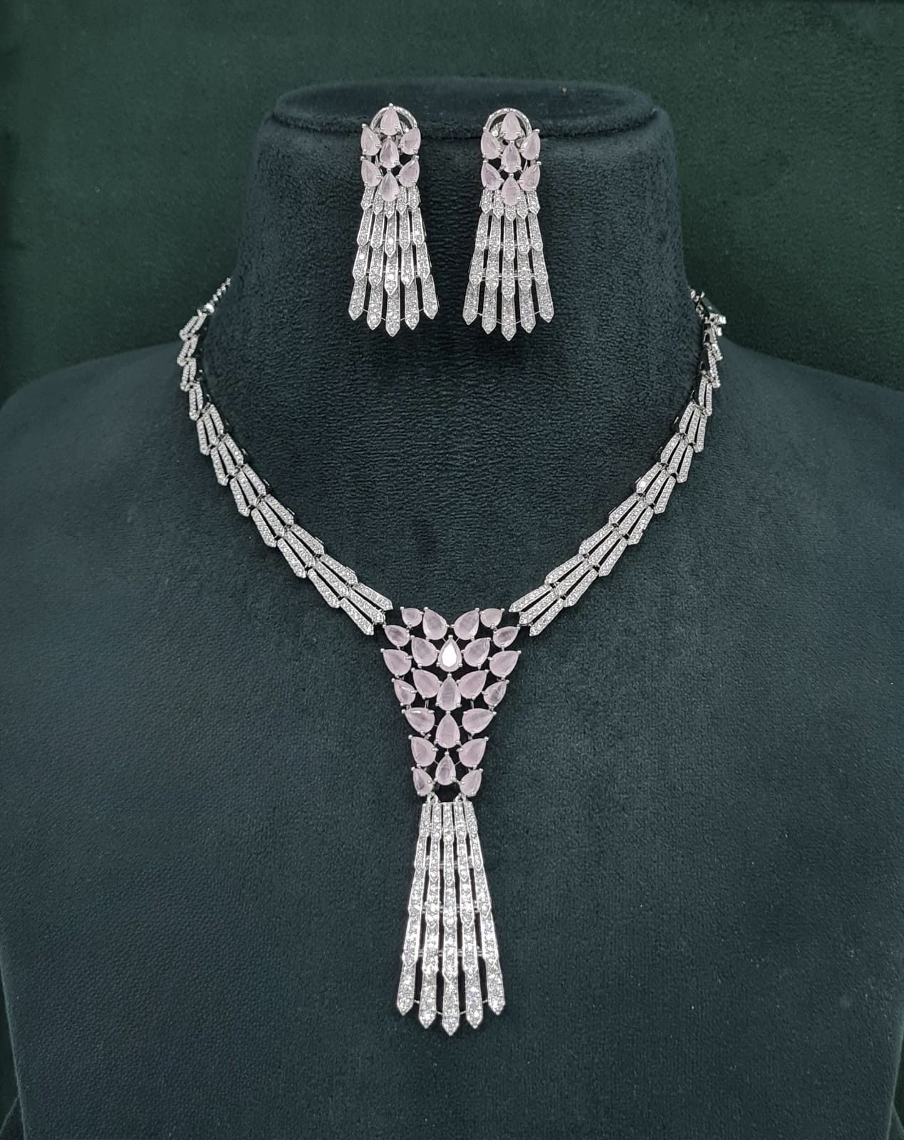 Cz Necklace 10105 - 2