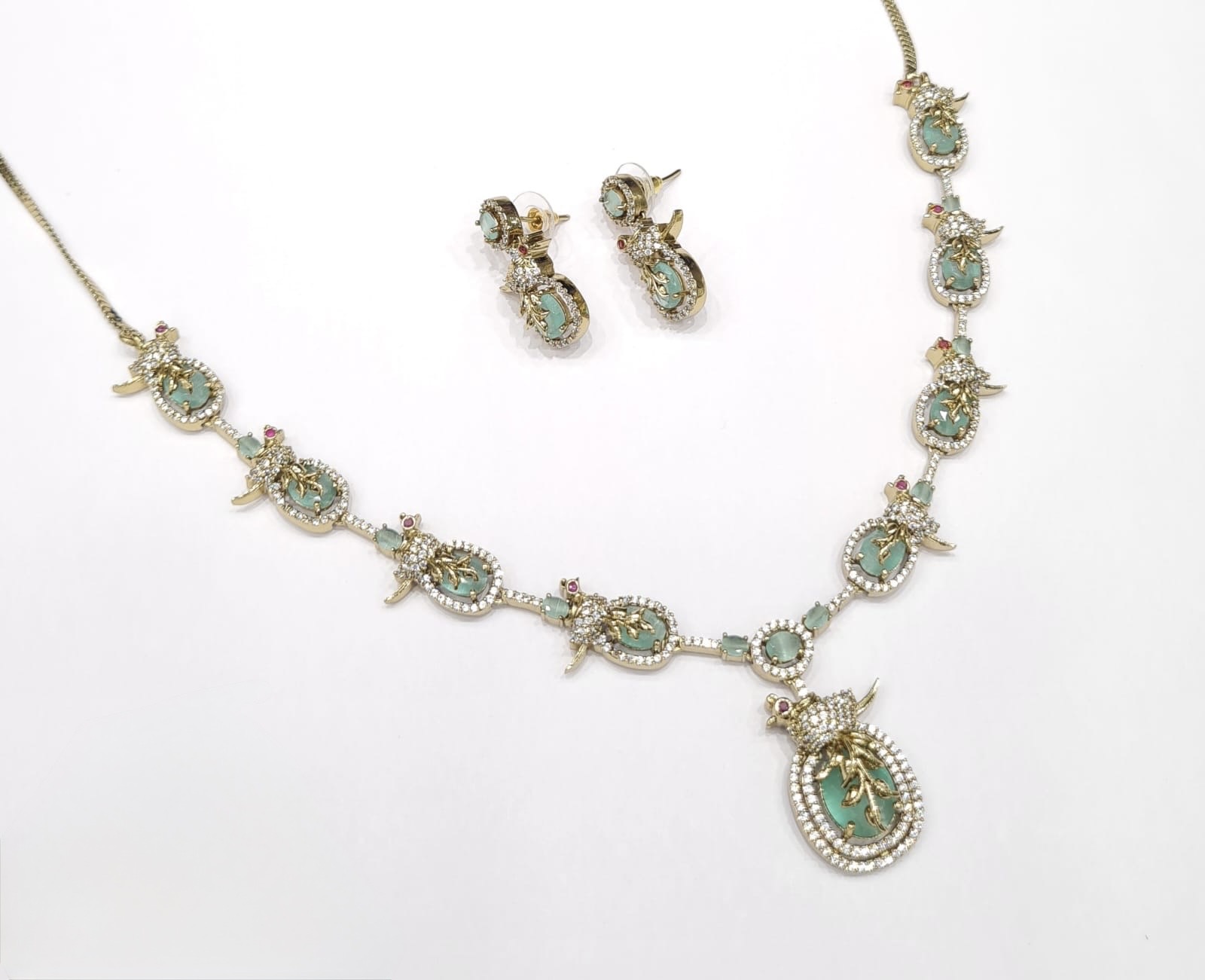 Cz Necklace 11110 - 8