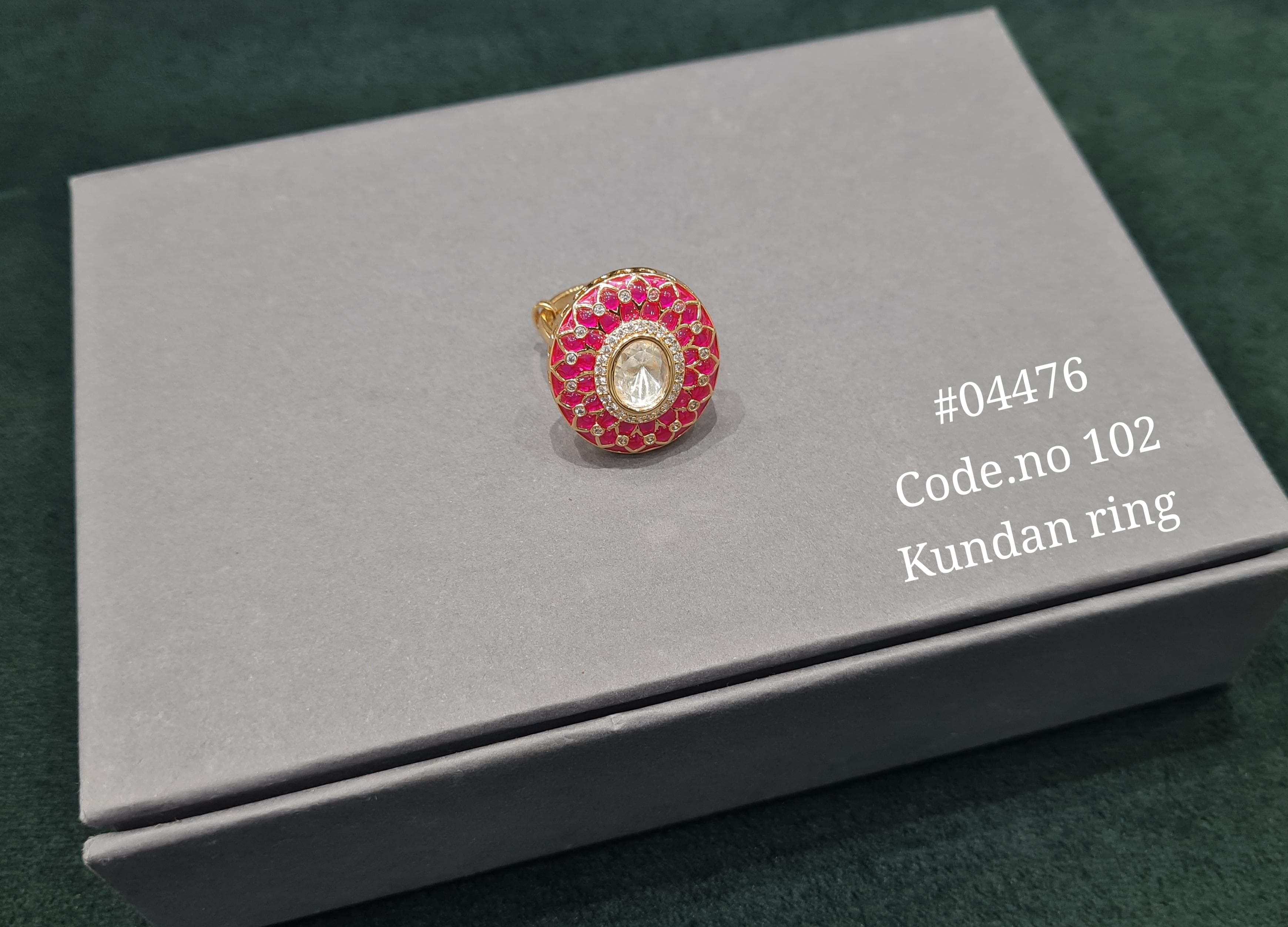 Kundan Fingerring 04476