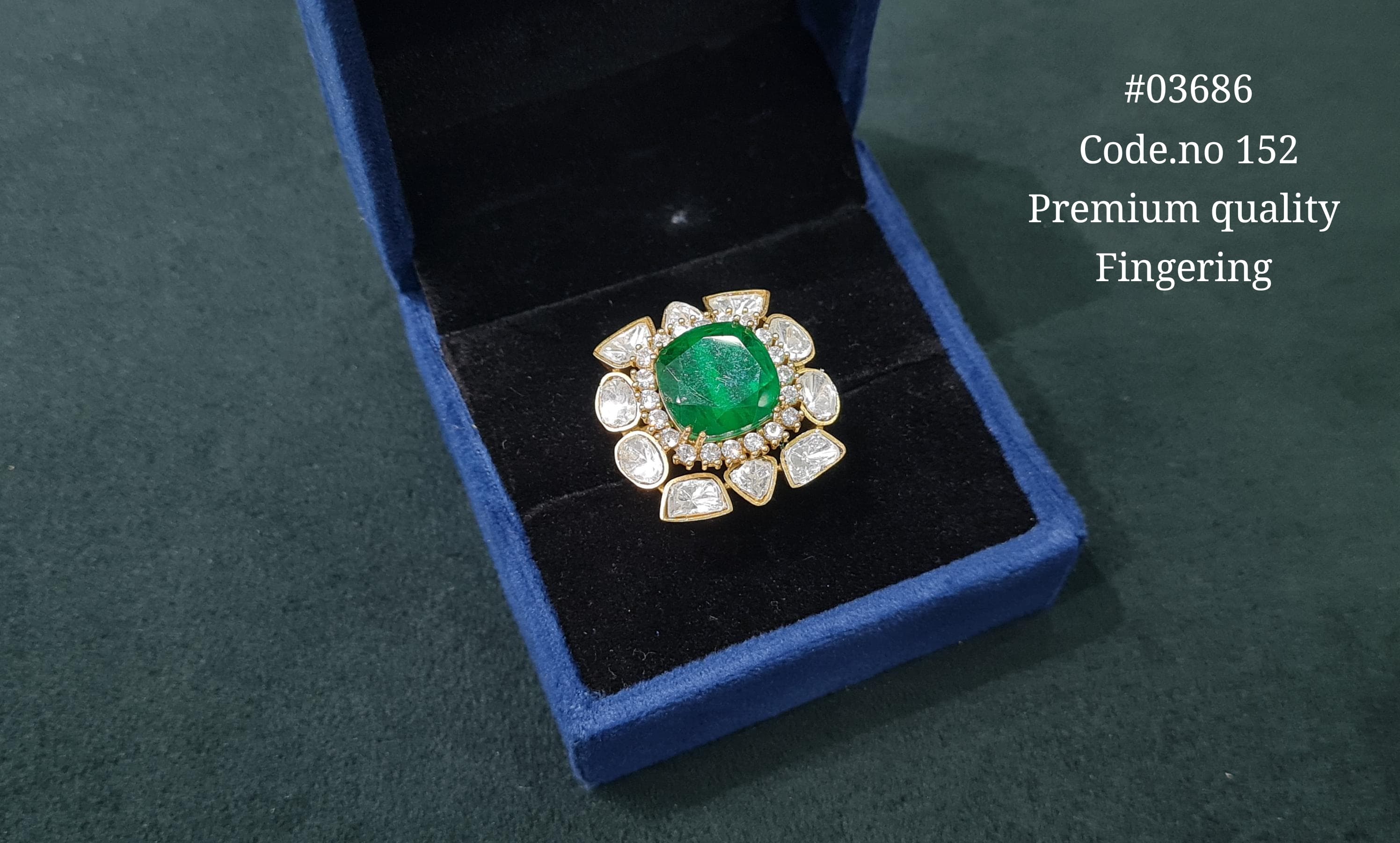 Kundan Fingerring 03686 - 3