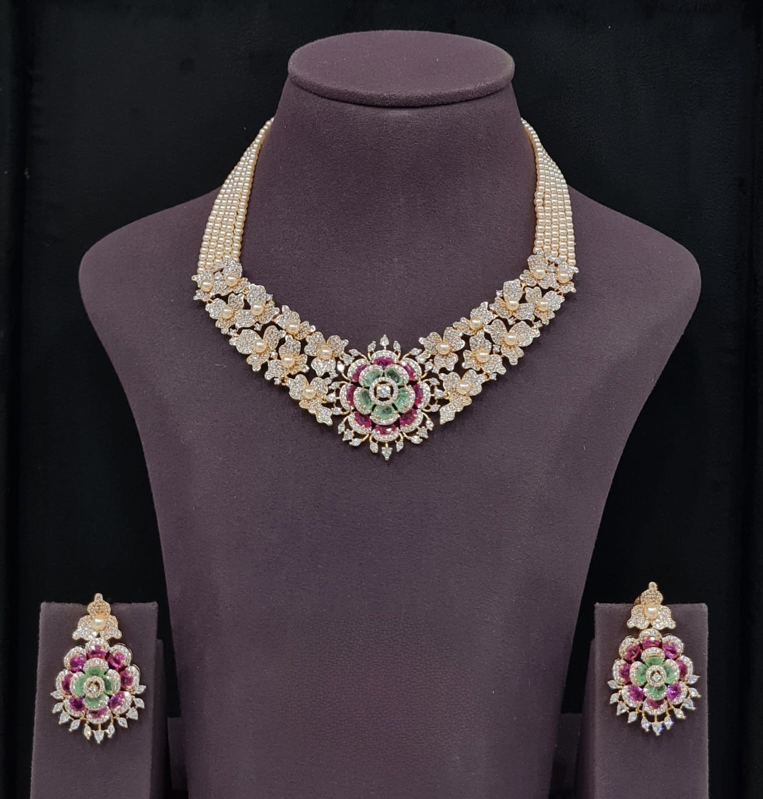 Cz Necklace 10956 - 3