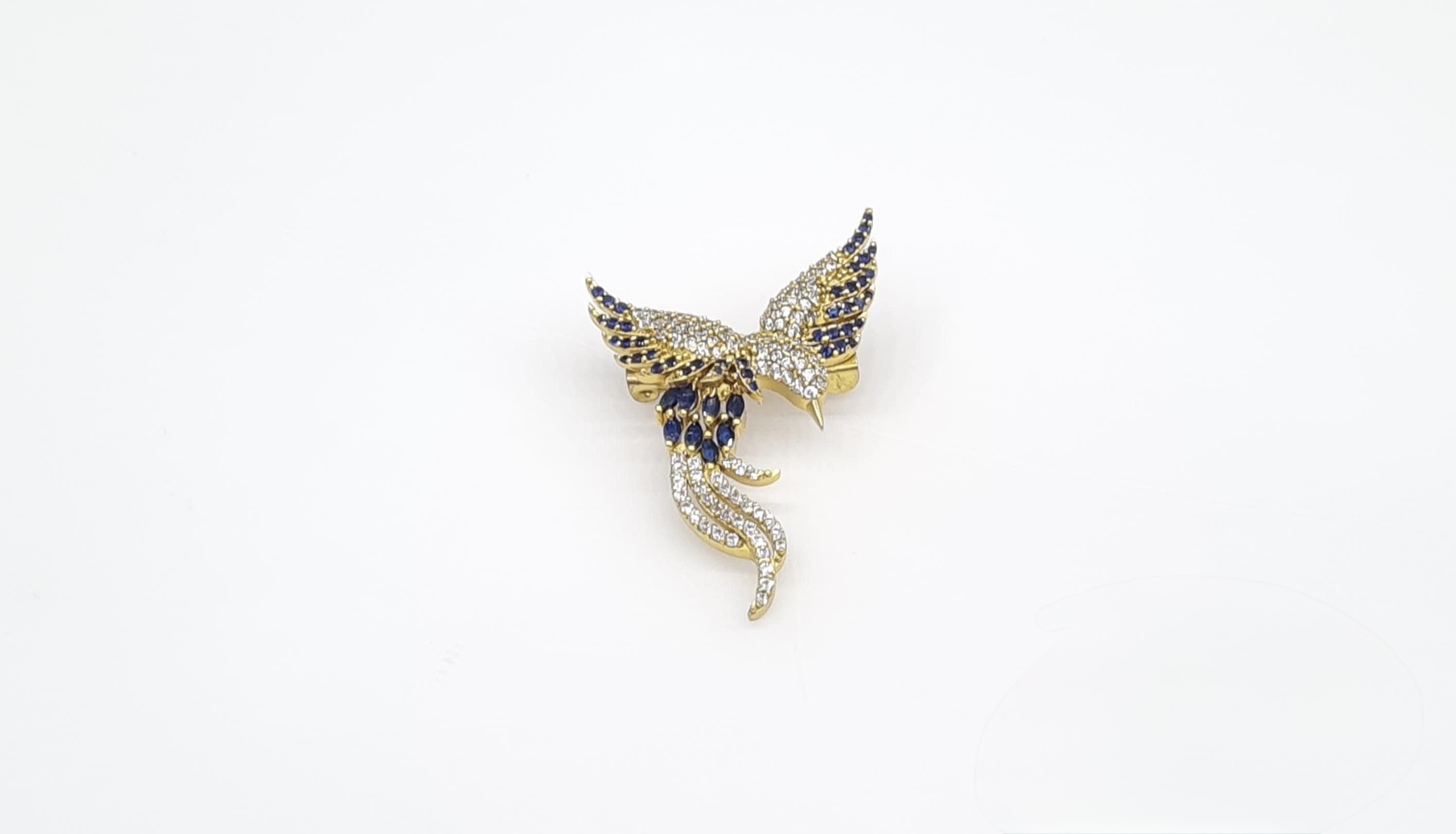 Pakshi brooch 11437 - 2