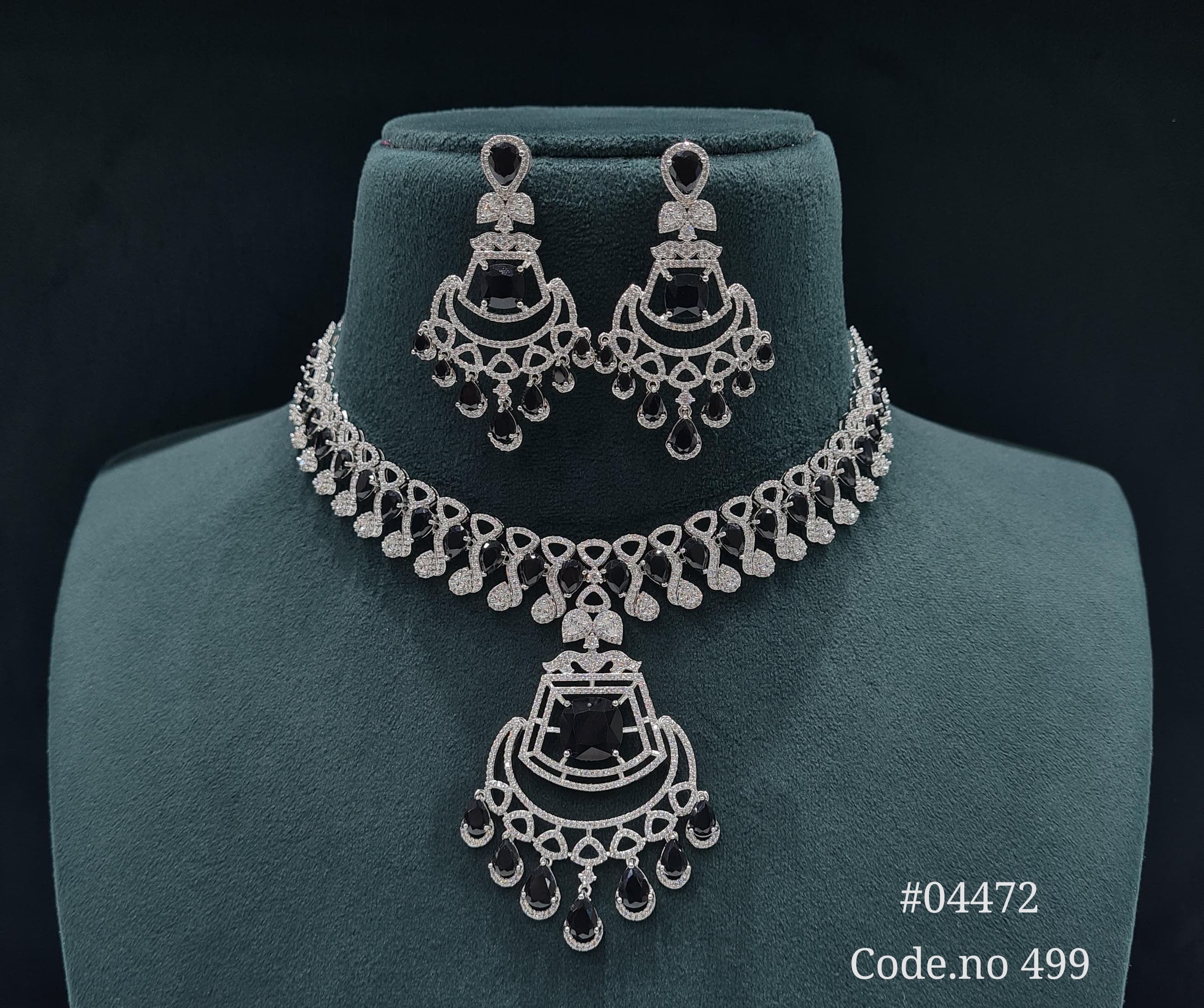 Cz Necklace 04472 - 3