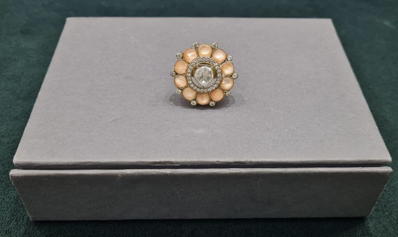 Kundan Fingerring 05828 - 4